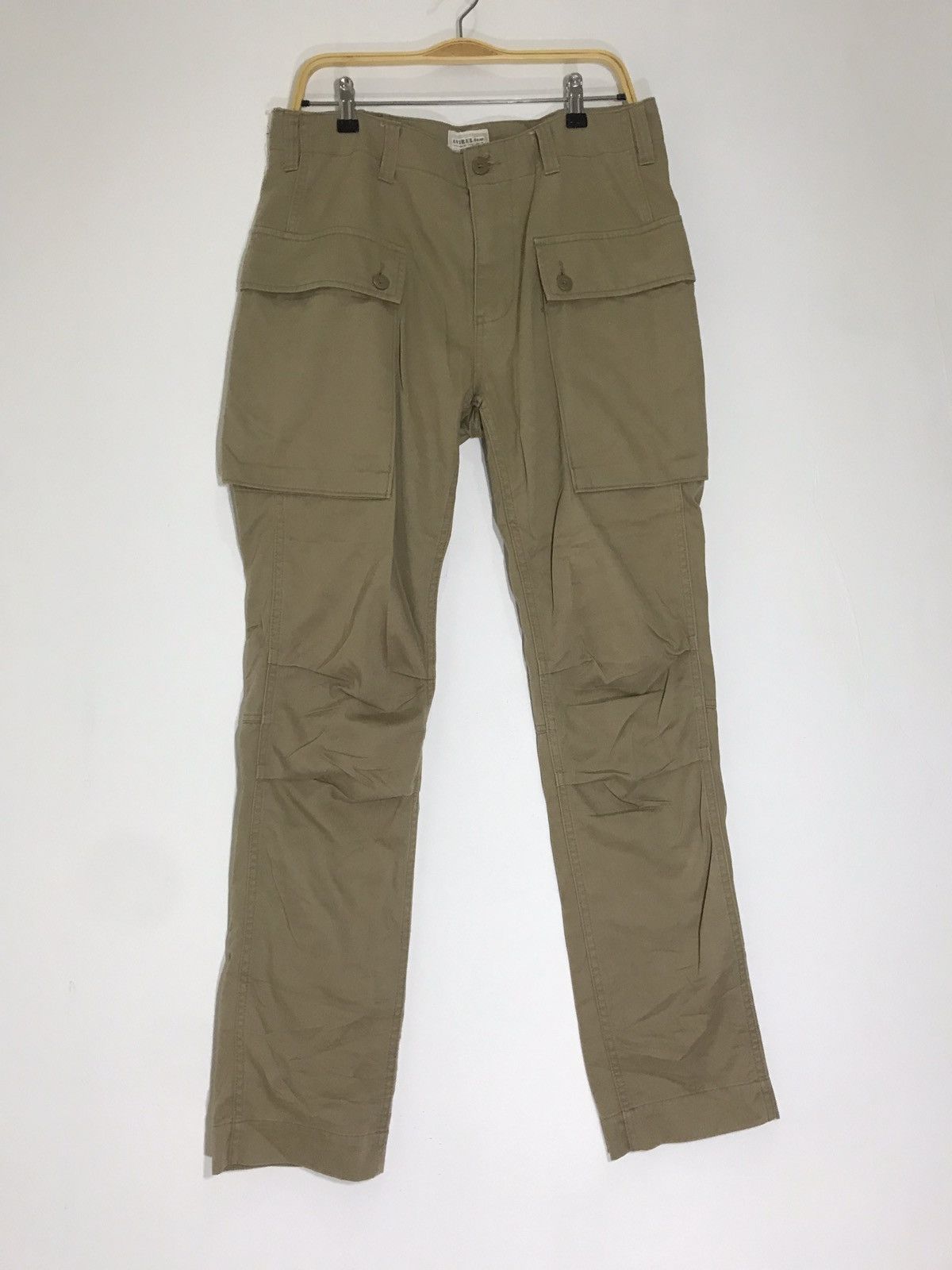 monkey time GROSGRAIN CARGO EASY NAVY（M） Baggy Cargo Pants - Green | Levi's® US