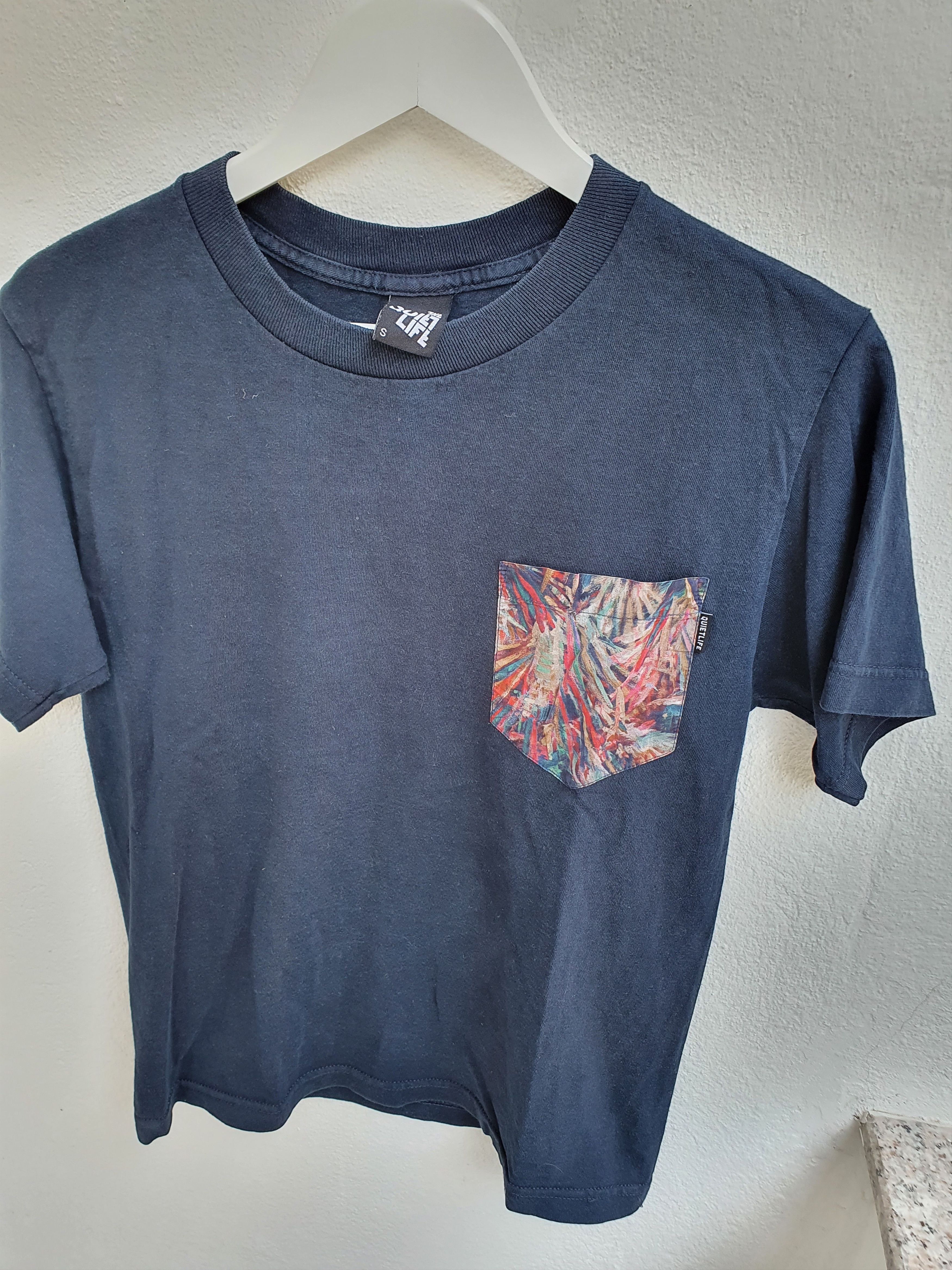 The Quiet Life The Quiet Life Front pocket blue t-shirt,size S Size US S / EU 44-46 / 1 - 2 Thumbnail