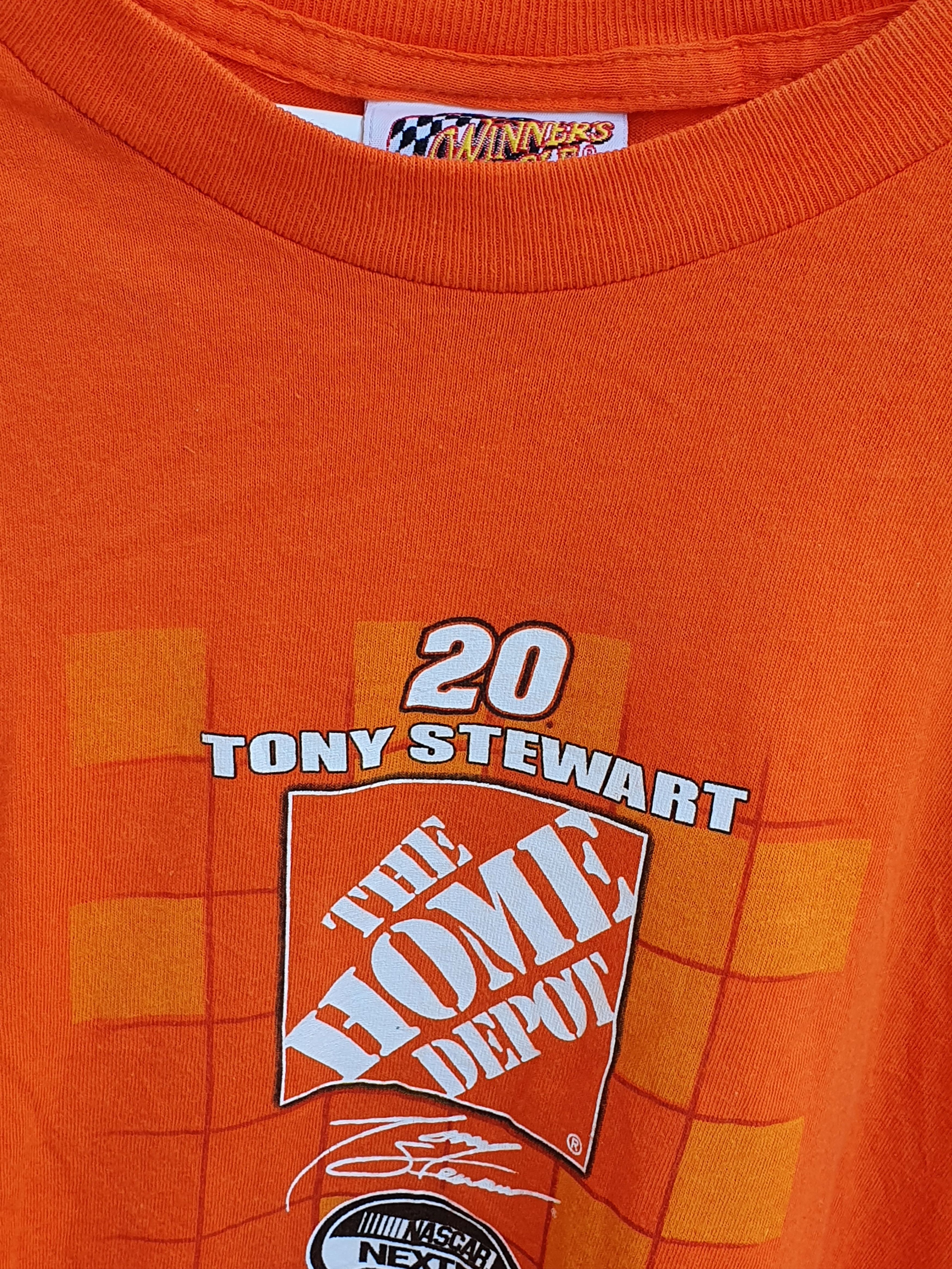 NASCAR × Vintage Tony Stewart 2007 Nascar cup series schedule t-shirt,z XL Size US XL / EU 56 / 4 - 9 Thumbnail