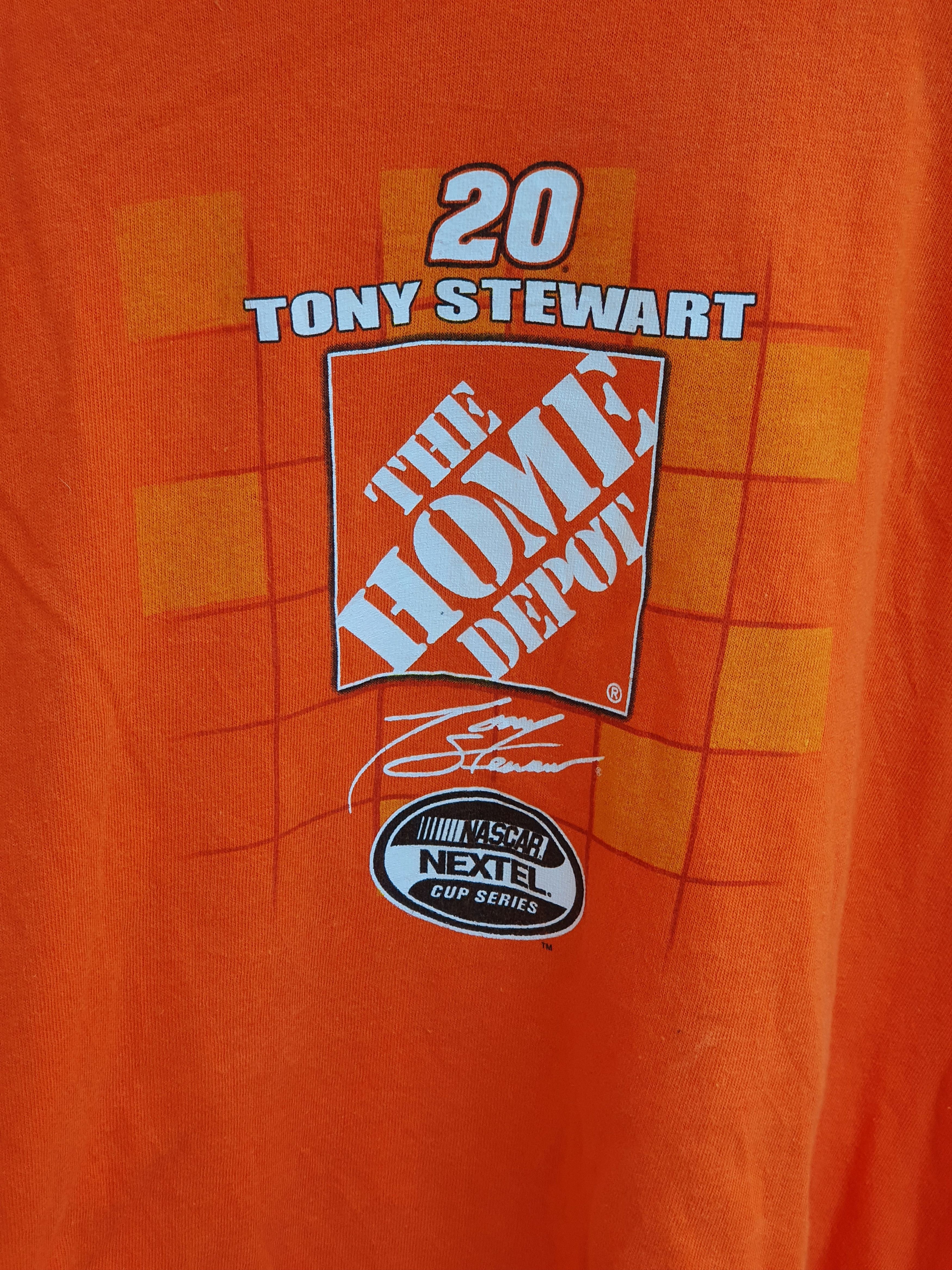 NASCAR × Vintage Tony Stewart 2007 Nascar cup series schedule t-shirt,z XL Size US XL / EU 56 / 4 - 4 Thumbnail