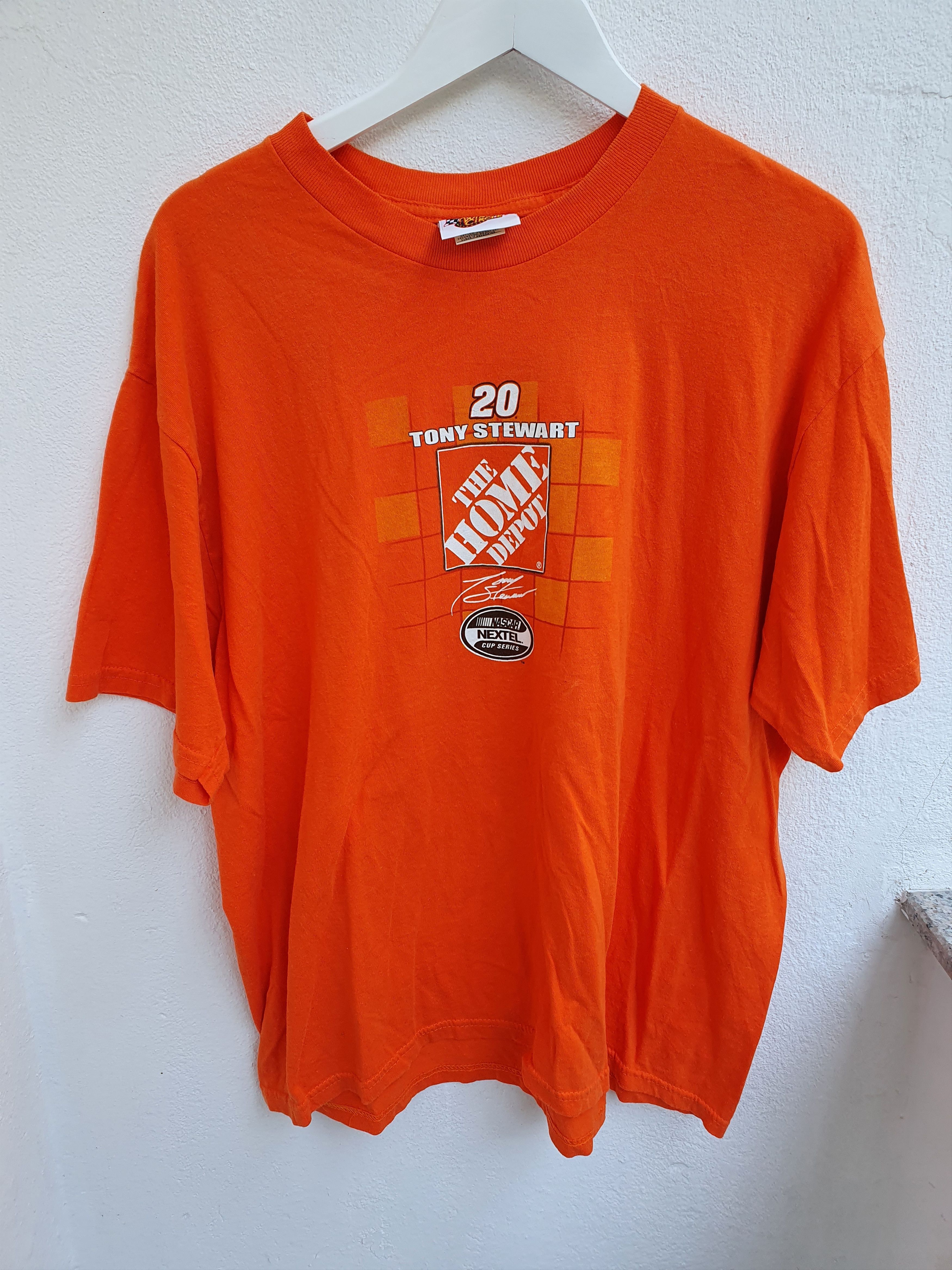 NASCAR × Vintage Tony Stewart 2007 Nascar cup series schedule t-shirt,z XL Size US XL / EU 56 / 4 - 2 Thumbnail