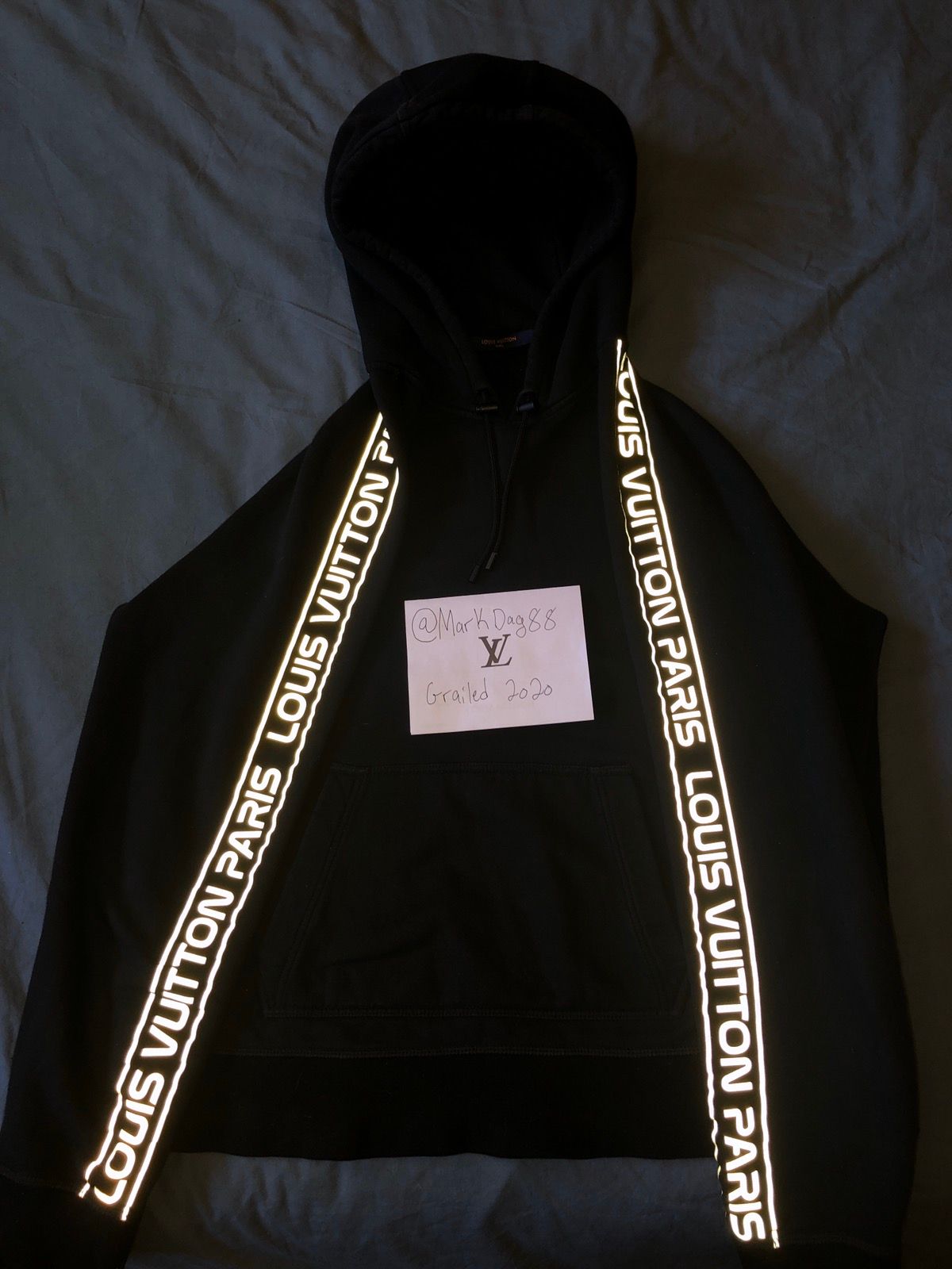 Louis Vuitton Reflective Sleeves Gravity Hoodie