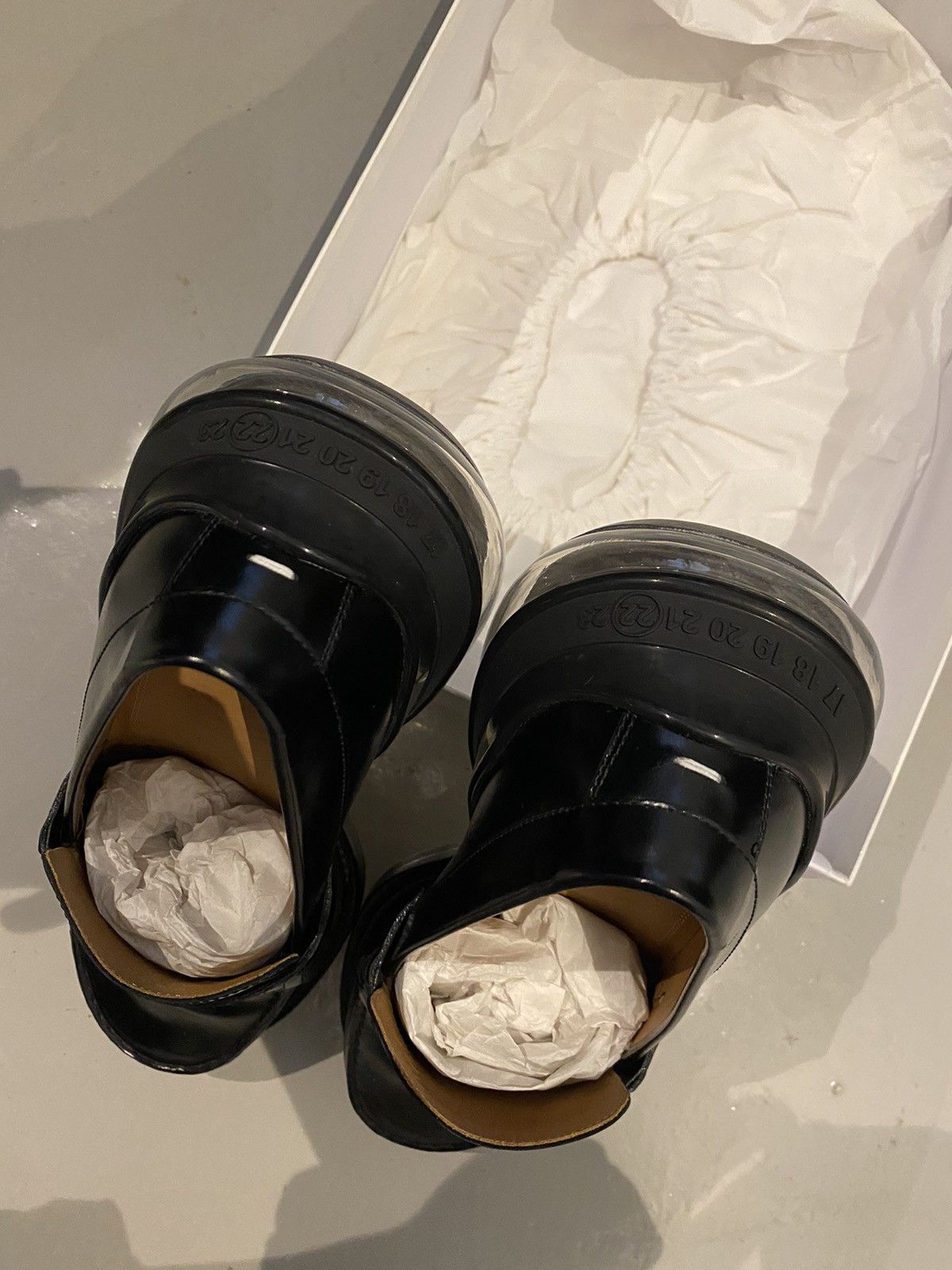 Maison Margiela Maison Margiela Airbag heel loafers | Grailed Maison Margiela Maison Margiela Airbag heel loafers | Grailed