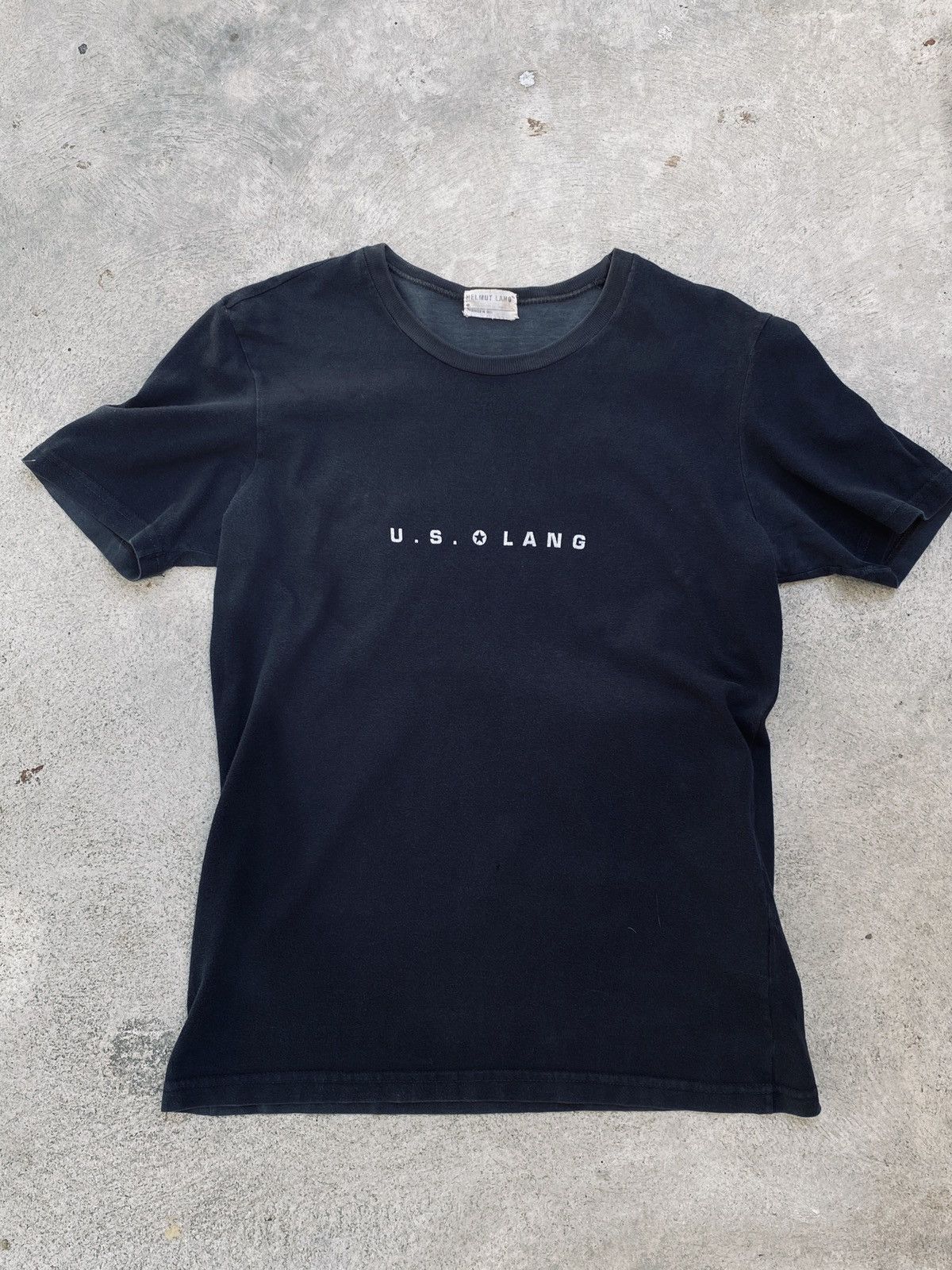 Helmut Lang Helmut lang U.S. LANG summer camp 1998 tee | Grailed
