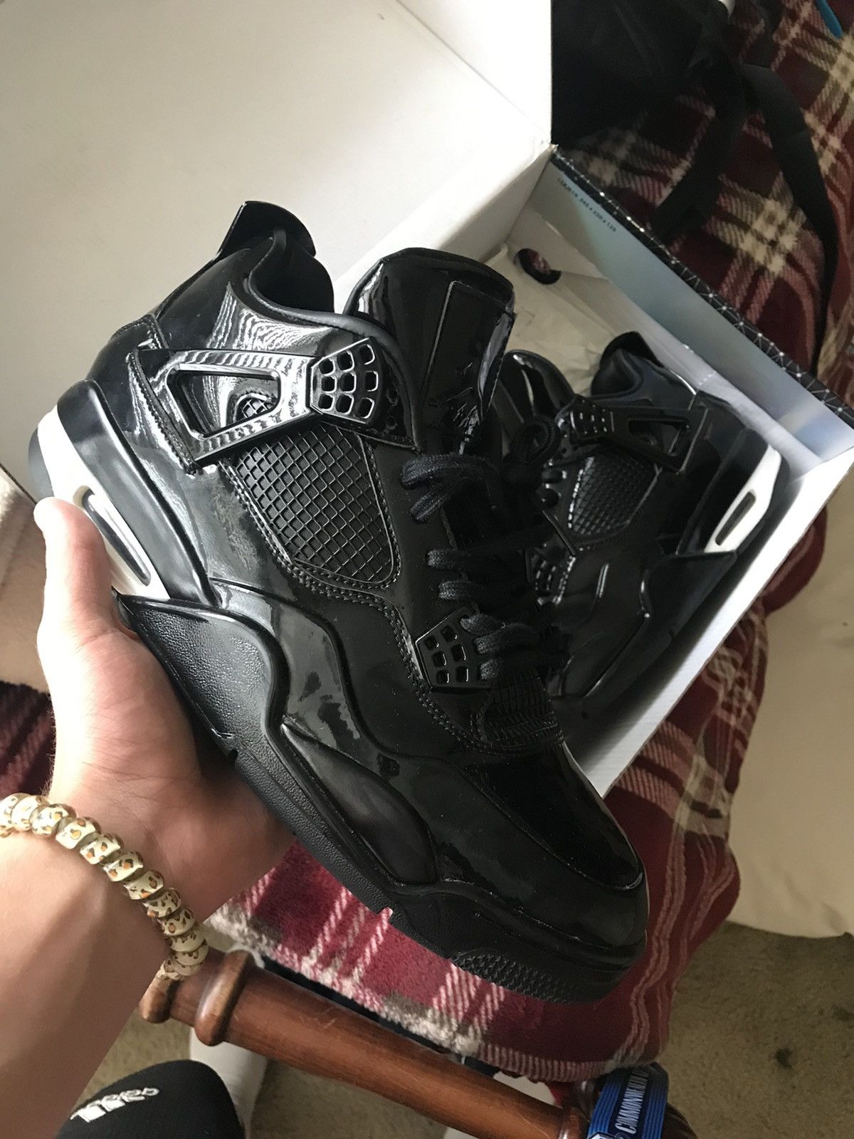patent leather 4 jordan