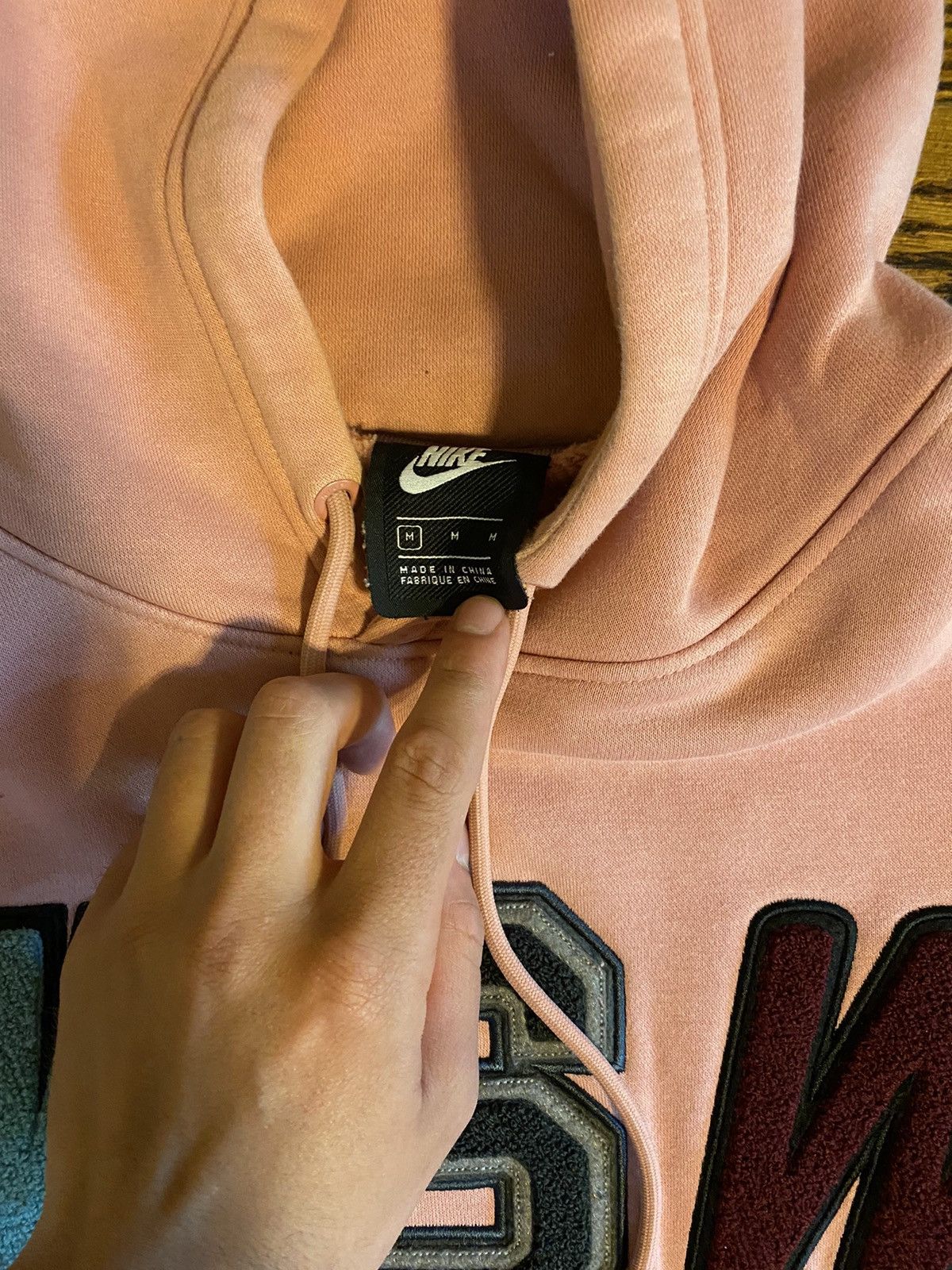 Nike Pink NSW hoodie Size US M / EU 48-50 / 2 - 2 Preview