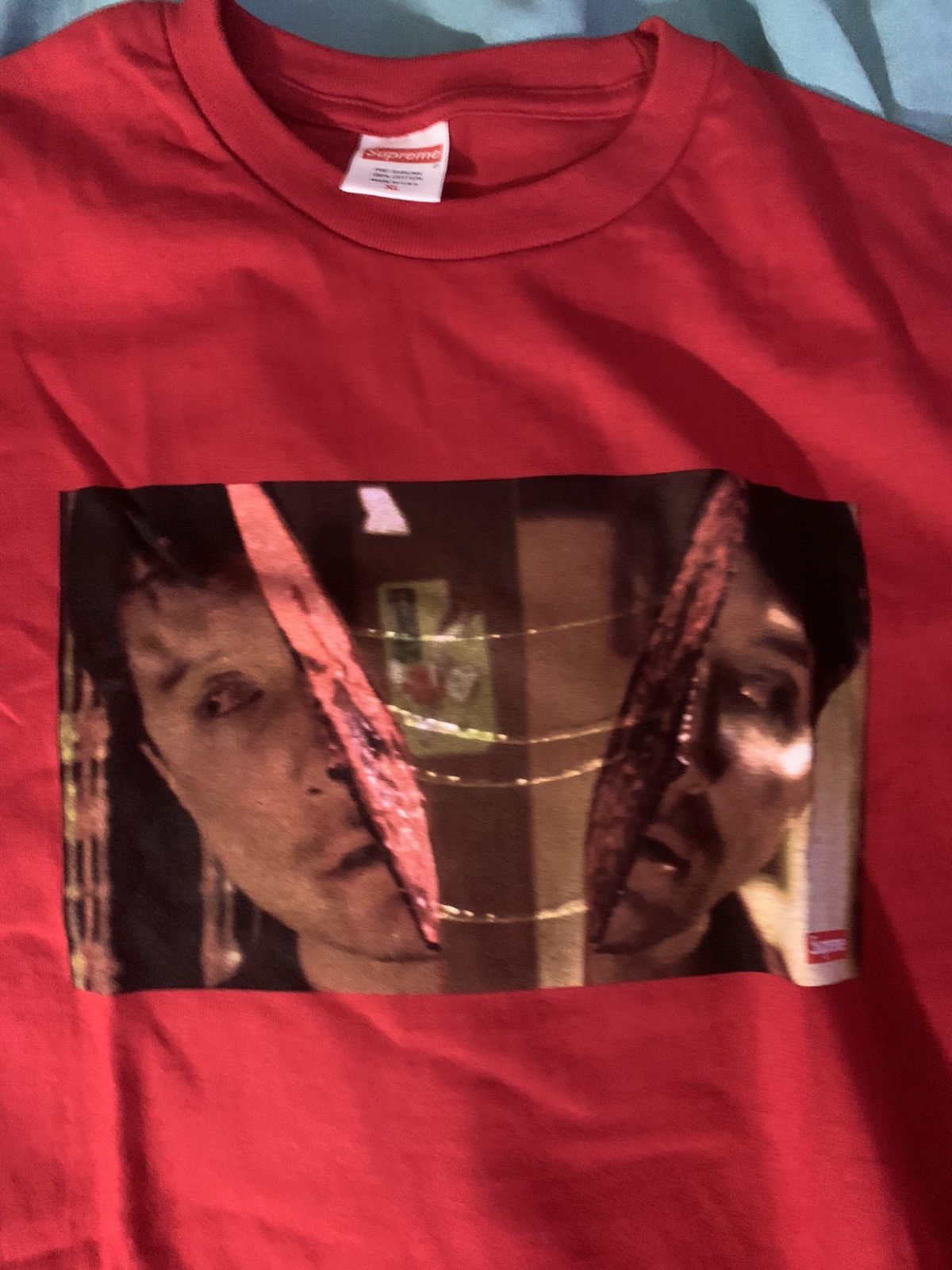 Supreme Supreme x Ichi the Killer Split Tee t-shirt red XL | Grailed