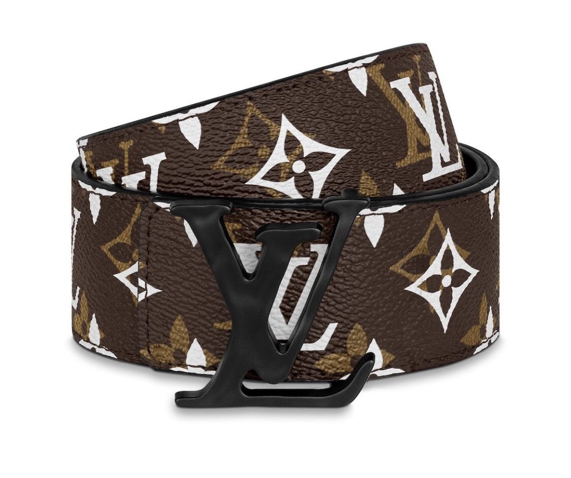 Louis Vuitton Virgil Abloh LV Initials Belt Reversible Distorted