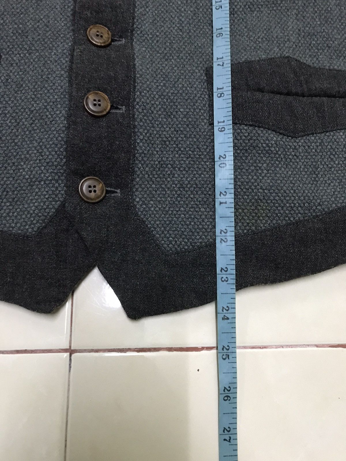 Giorgio Armani 🔥🔥STEALS♥️♥️!!!GIORGIO ARMANI VEST VINTAGE Size 36S - 17 Thumbnail