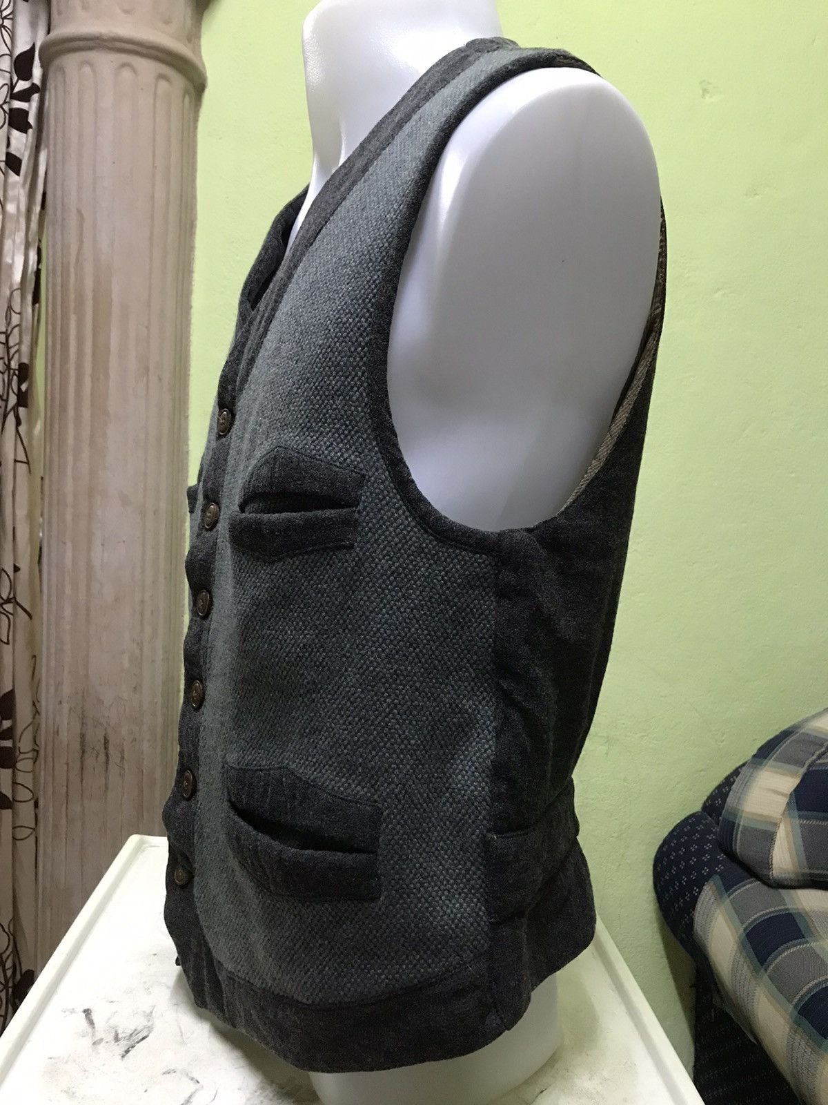 Giorgio Armani 🔥🔥STEALS♥️♥️!!!GIORGIO ARMANI VEST VINTAGE Size 36S - 4 Thumbnail