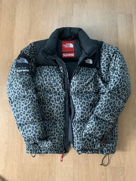 The North Face x Supreme Nuptse Jacket FW11 Collection TNF Puffer Green  Leopard