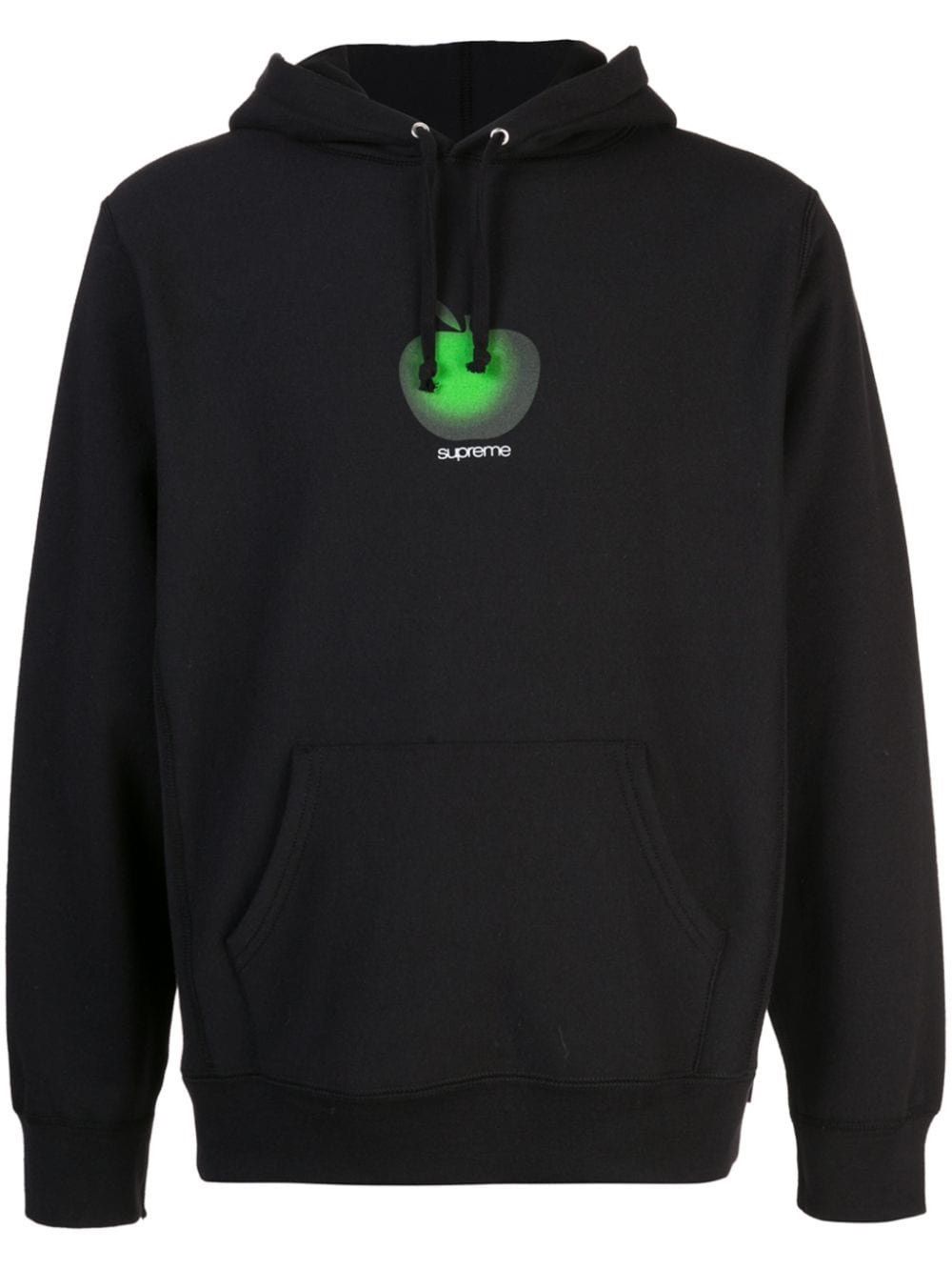 Supreme apple hoodie on sale