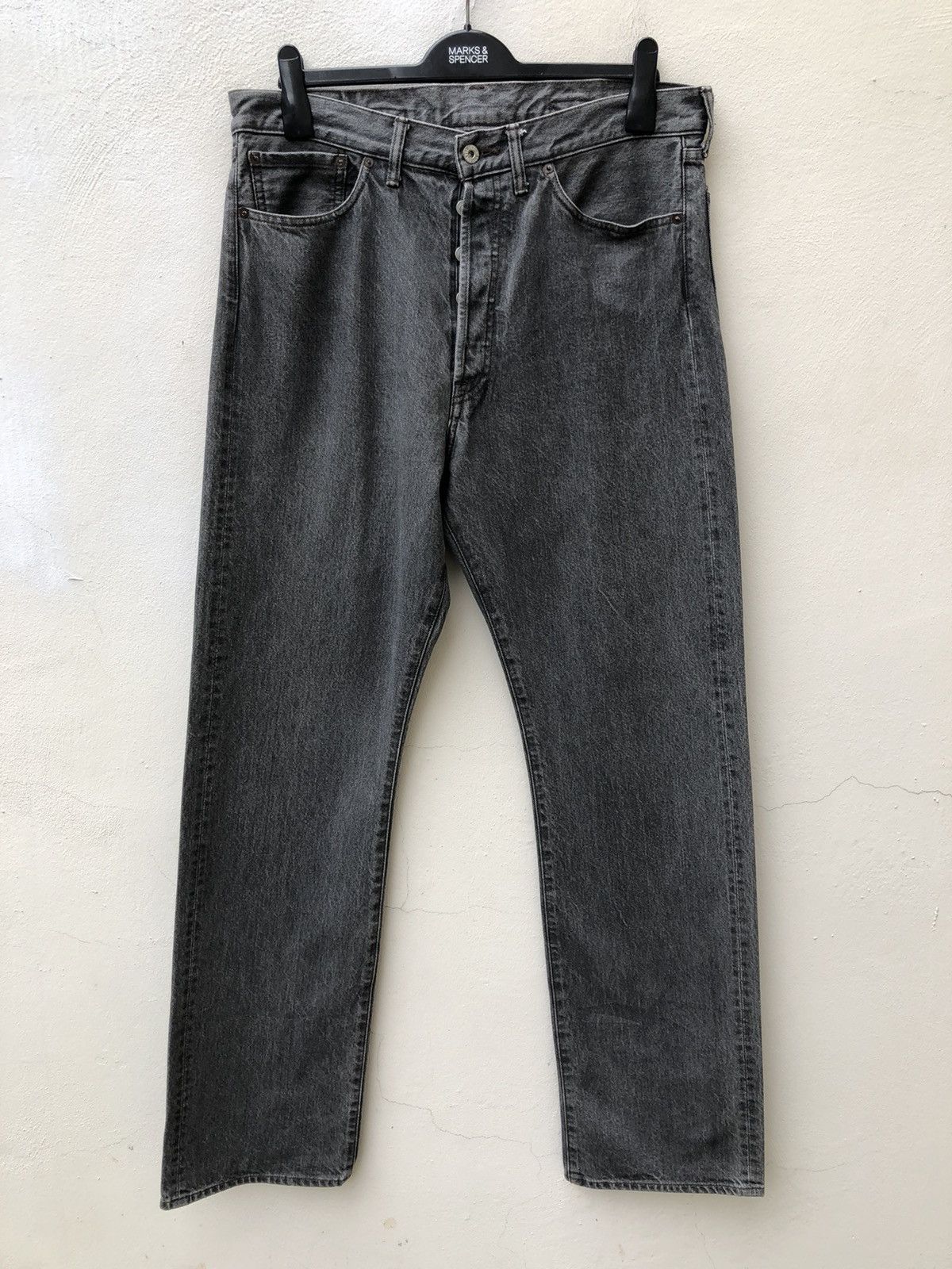 Japanese Brand × Tenderloin Tenderloin Japan Buckle Back Denim Jeans W33 L35 Size US 33 - 1 Thumbnail