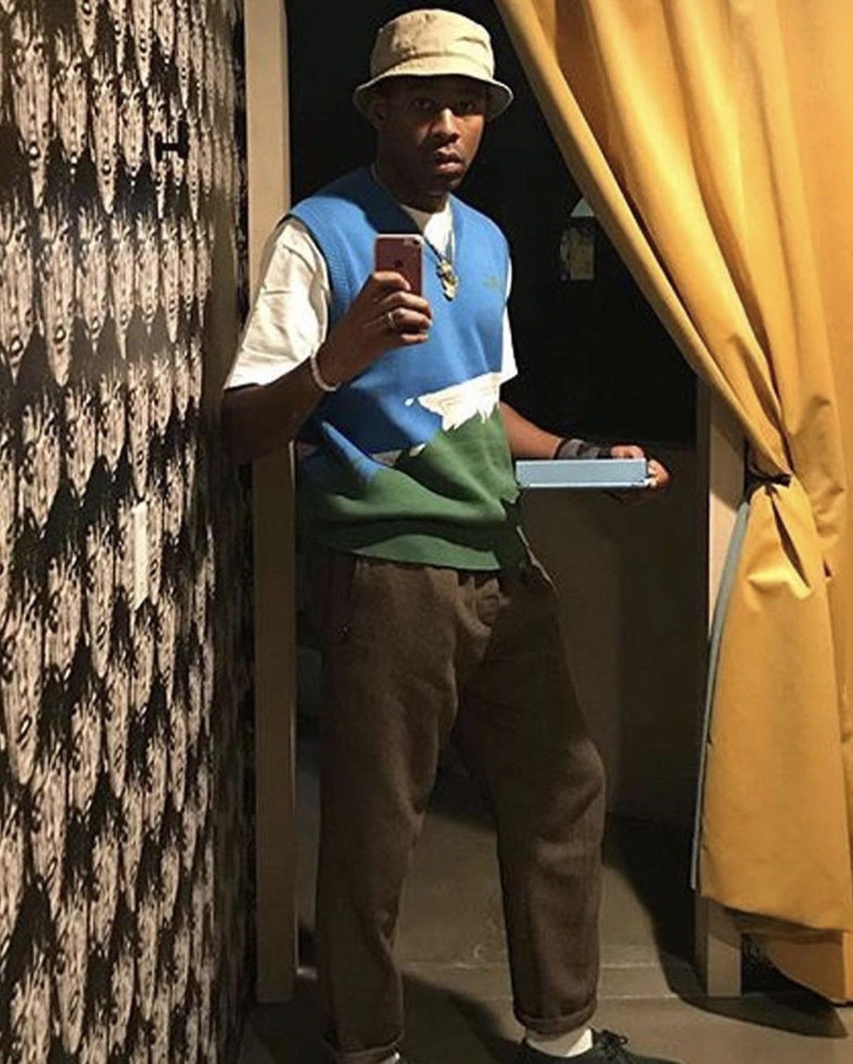 Tyler the Creator Golf sweater vest good and hat