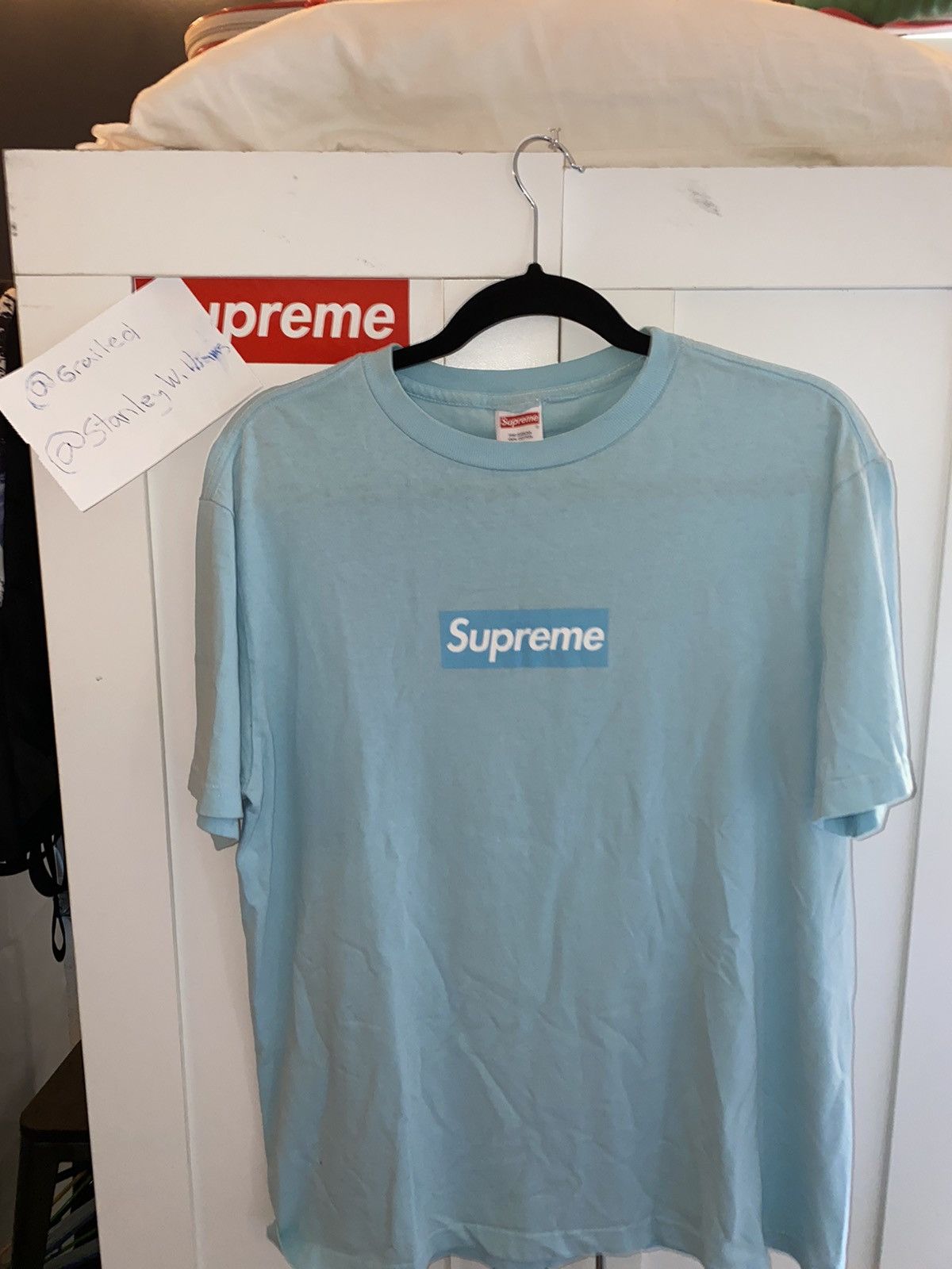 Supreme baby hotsell blue box logo