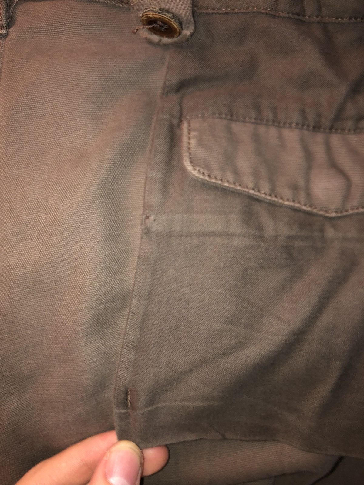 Maison MIHARA YASUHIRO Miharayasuhiro Brown Reconstructed Bondage Cargo Pant (M) Size US 34 / EU 50 - 8 Thumbnail