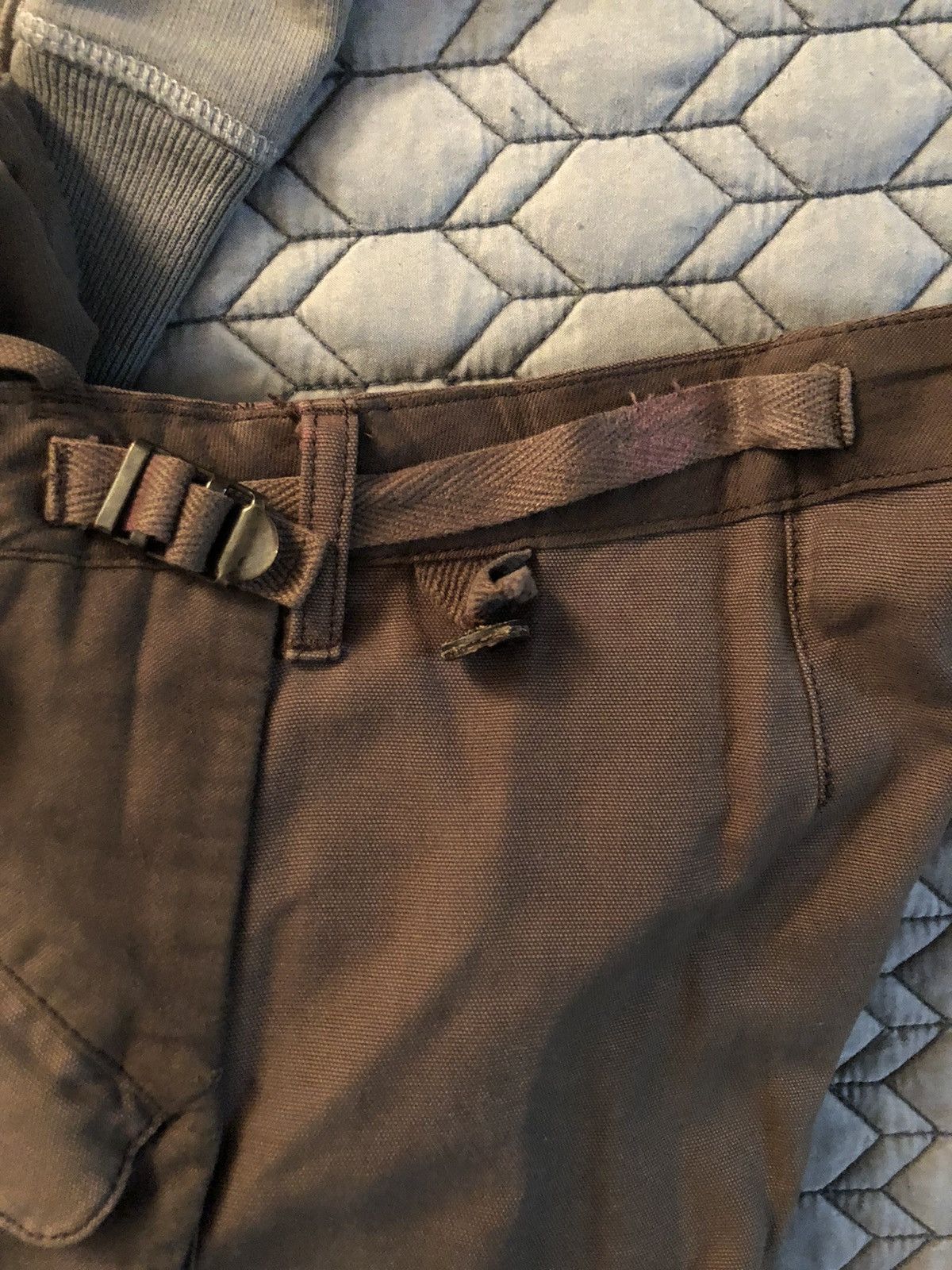 Maison MIHARA YASUHIRO Miharayasuhiro Brown Reconstructed Bondage Cargo Pant (M) Size US 34 / EU 50 - 7 Thumbnail