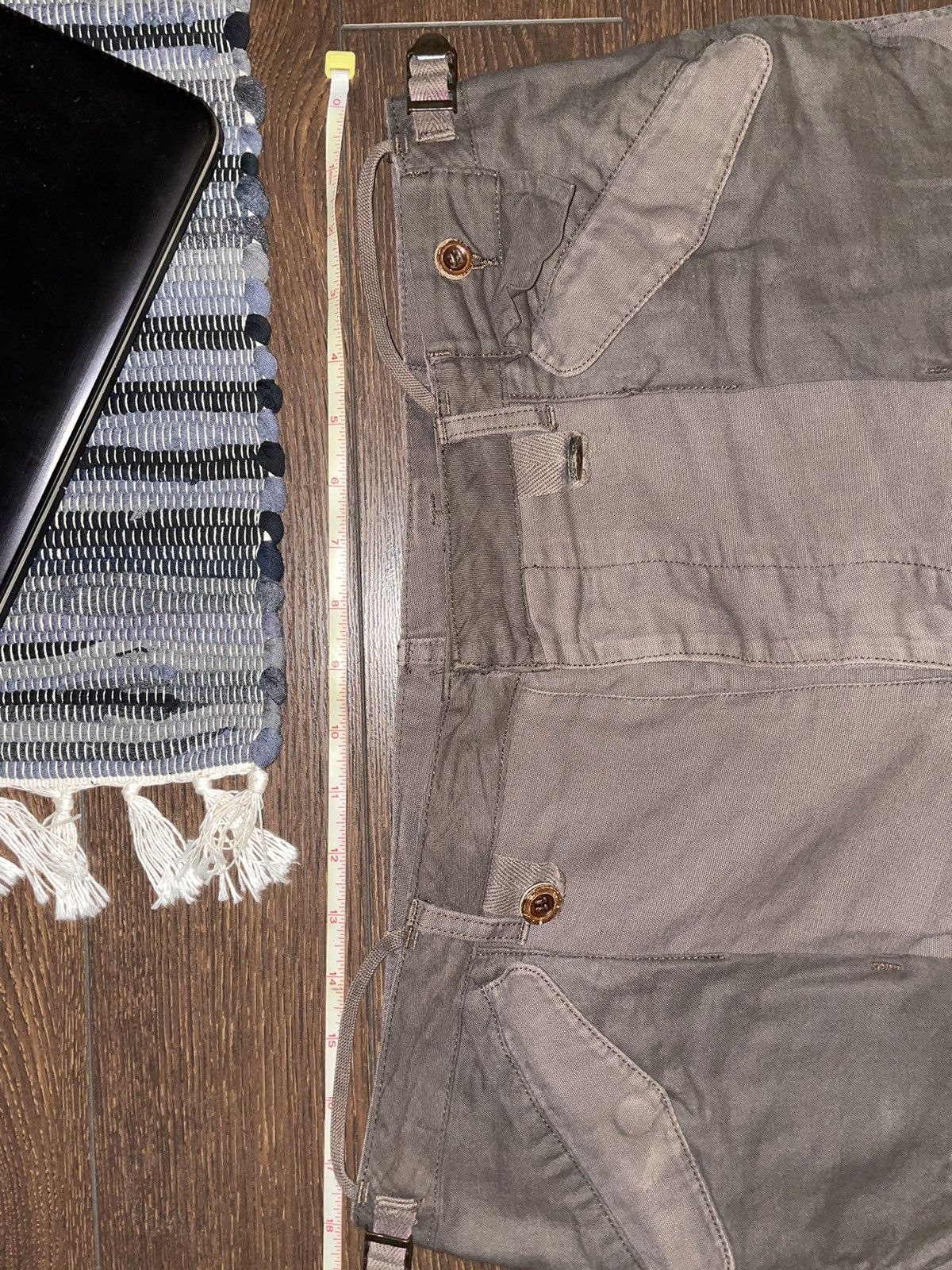 Maison MIHARA YASUHIRO Miharayasuhiro Brown Reconstructed Bondage Cargo Pant (M) Size US 34 / EU 50 - 12 Thumbnail