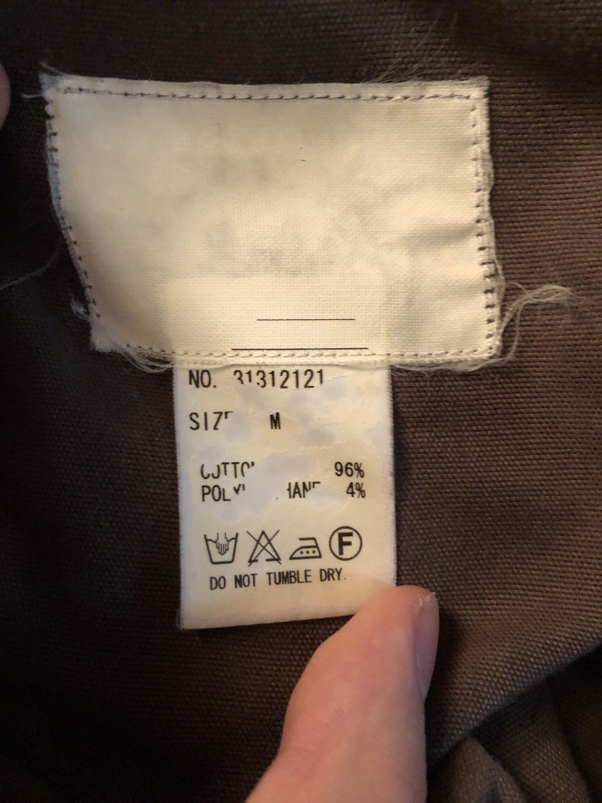 Maison MIHARA YASUHIRO Miharayasuhiro Brown Reconstructed Bondage Cargo Pant (M) Size US 34 / EU 50 - 9 Thumbnail