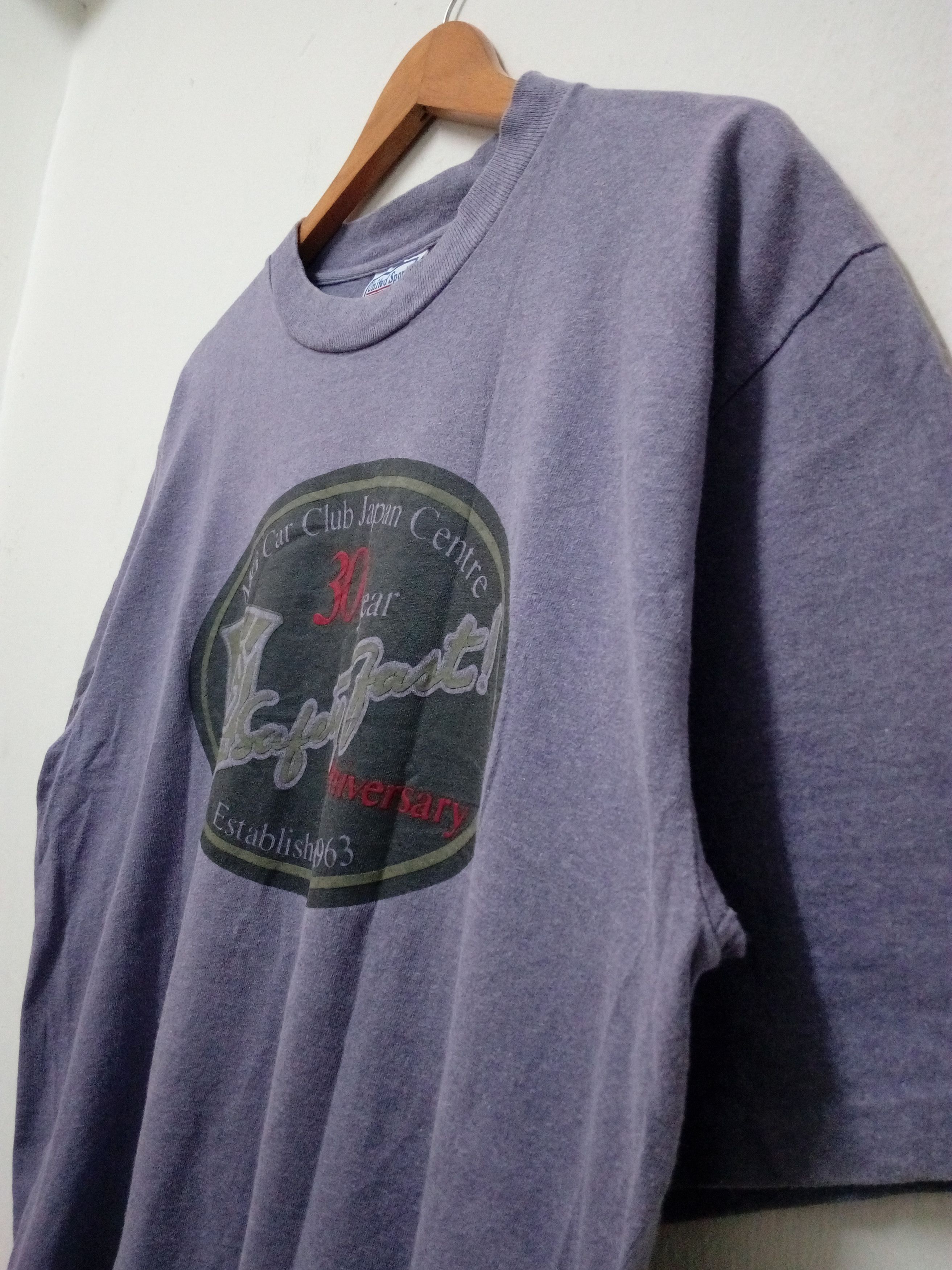 Other VINTAGE MG CAR CLUB JAPAN CENTRE T-SHIRT Size US L / EU 52-54 / 3 - 2 Thumbnail
