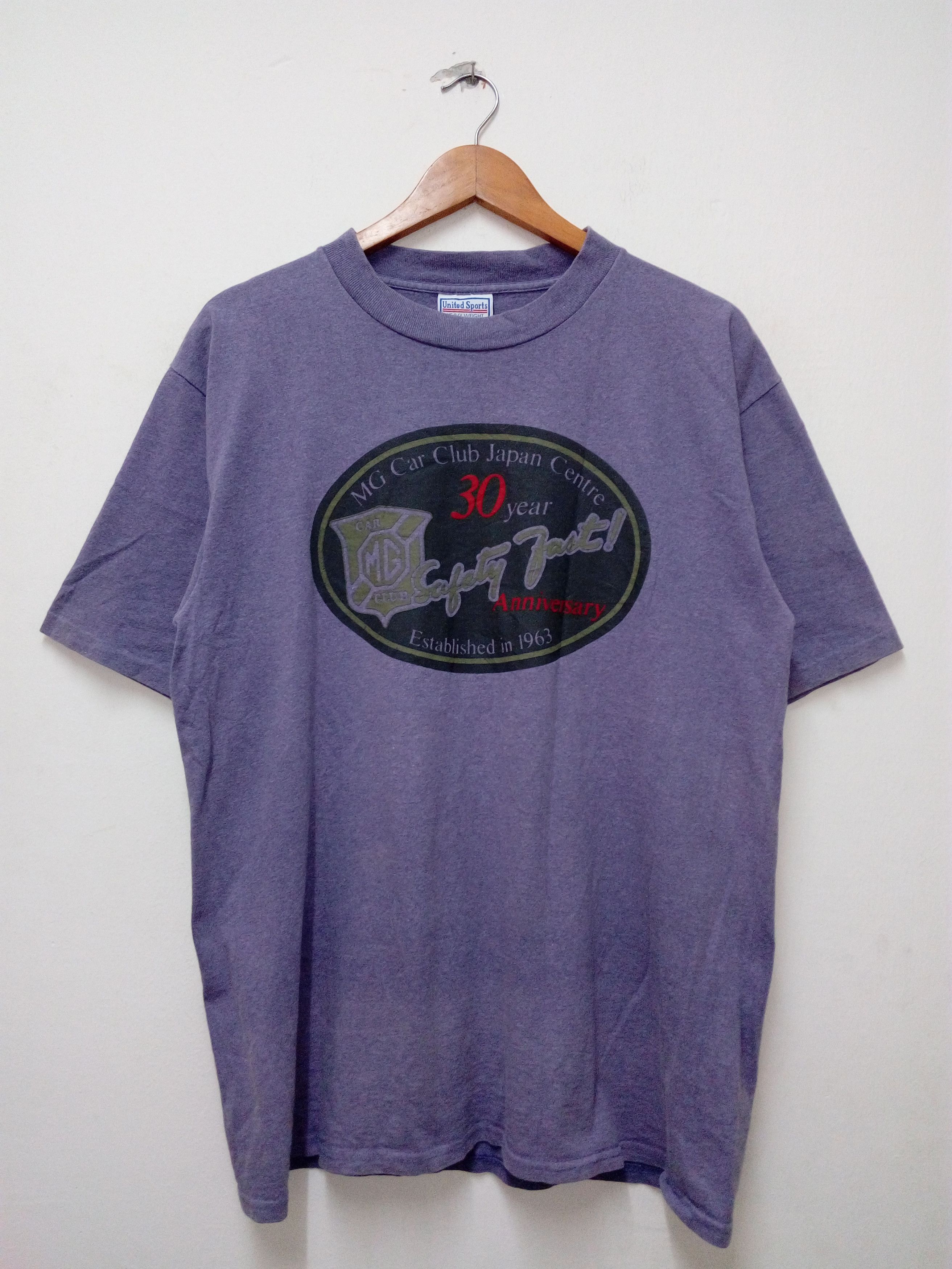 Other VINTAGE MG CAR CLUB JAPAN CENTRE T-SHIRT Size US L / EU 52-54 / 3 - 1 Thumbnail