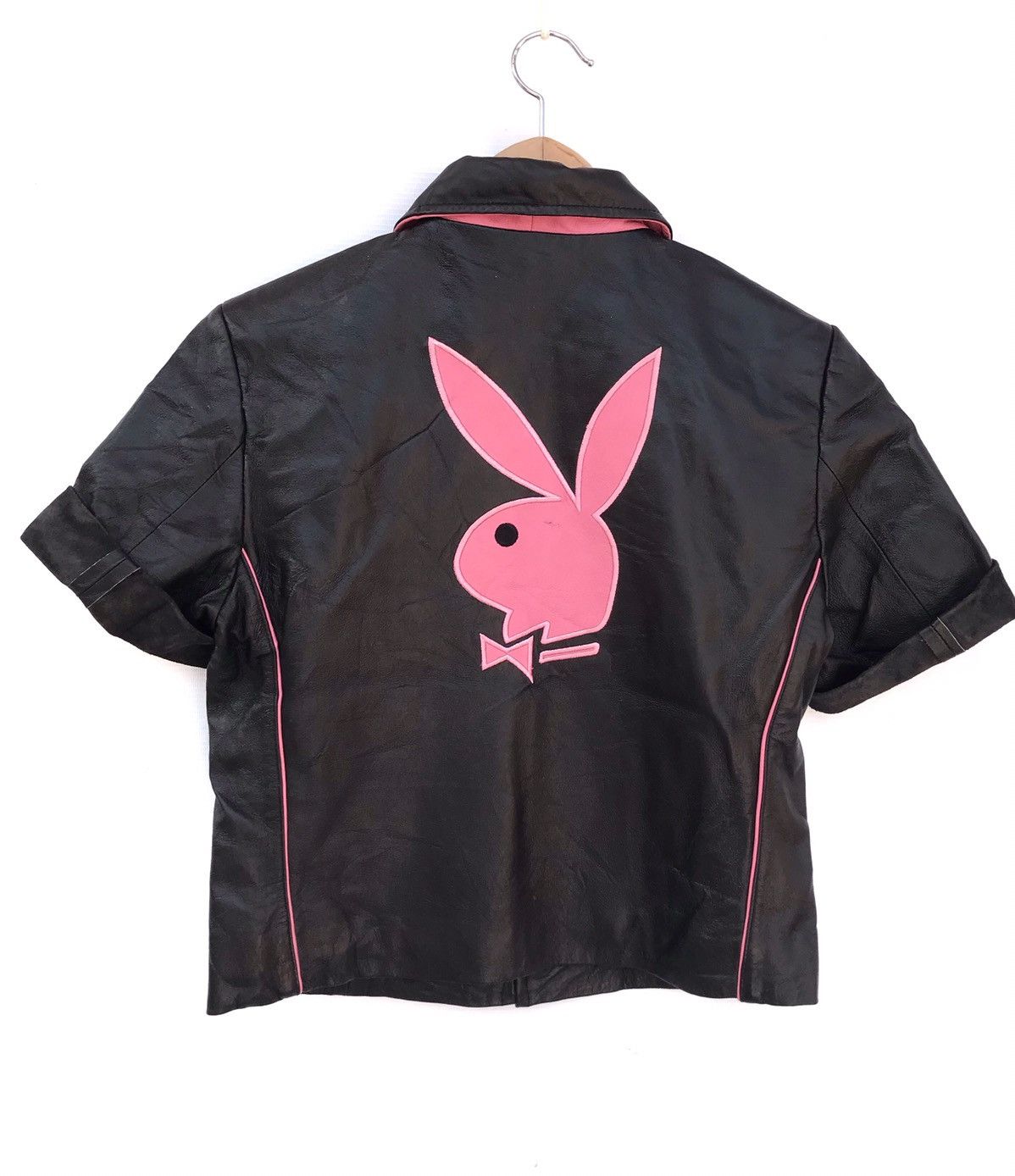 Genuine Leather × Playboy × Vintage VINTAGE PLAYBOY LEATHER JACKET Size US S / EU 44-46 / 1 - 5 Thumbnail
