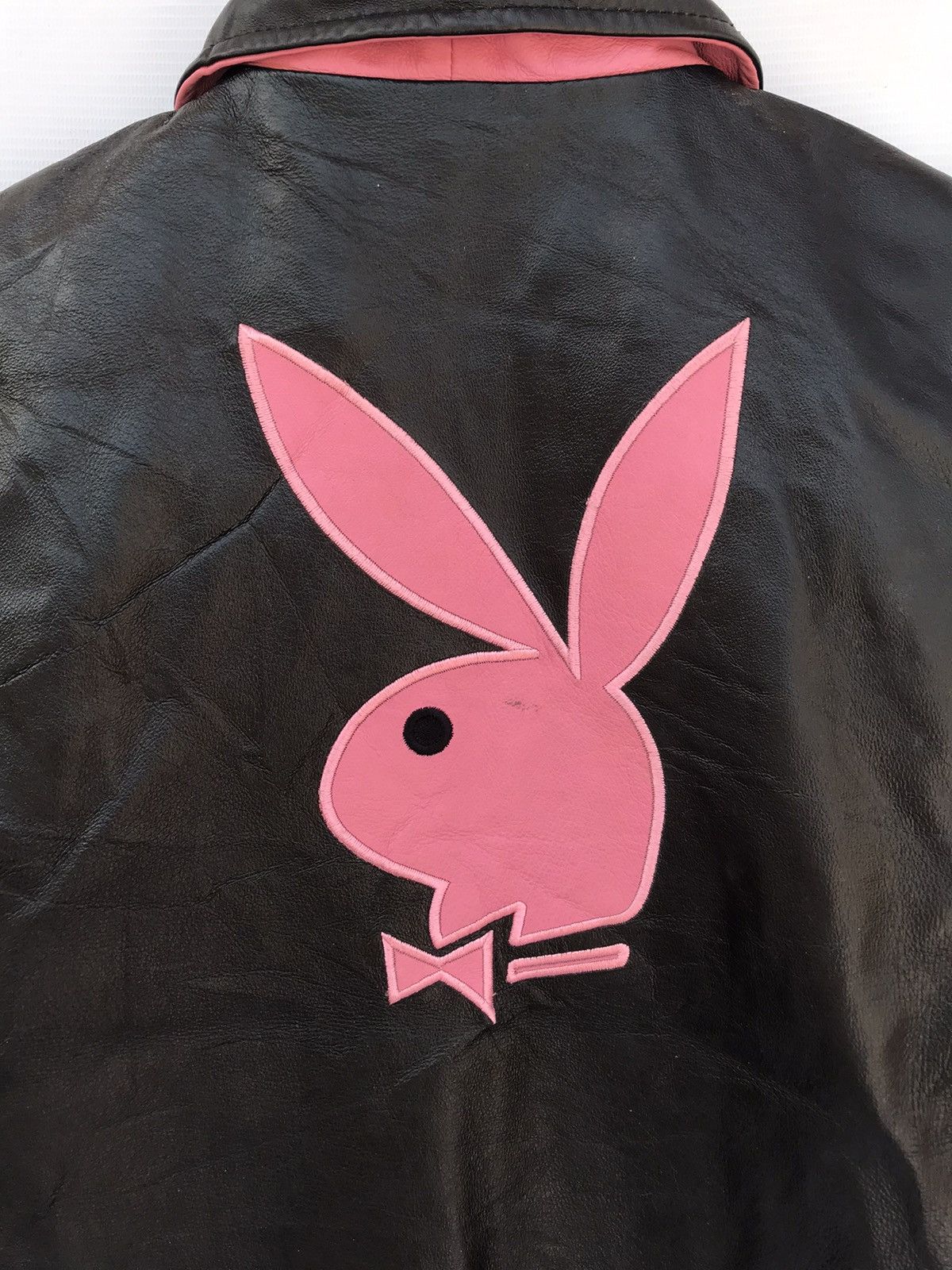 Genuine Leather × Playboy × Vintage VINTAGE PLAYBOY LEATHER JACKET Size US S / EU 44-46 / 1 - 6 Thumbnail