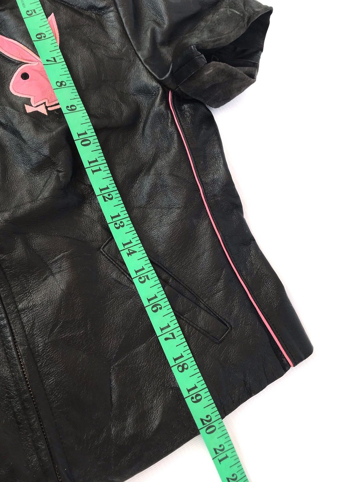 Genuine Leather × Playboy × Vintage VINTAGE PLAYBOY LEATHER JACKET Size US S / EU 44-46 / 1 - 11 Thumbnail