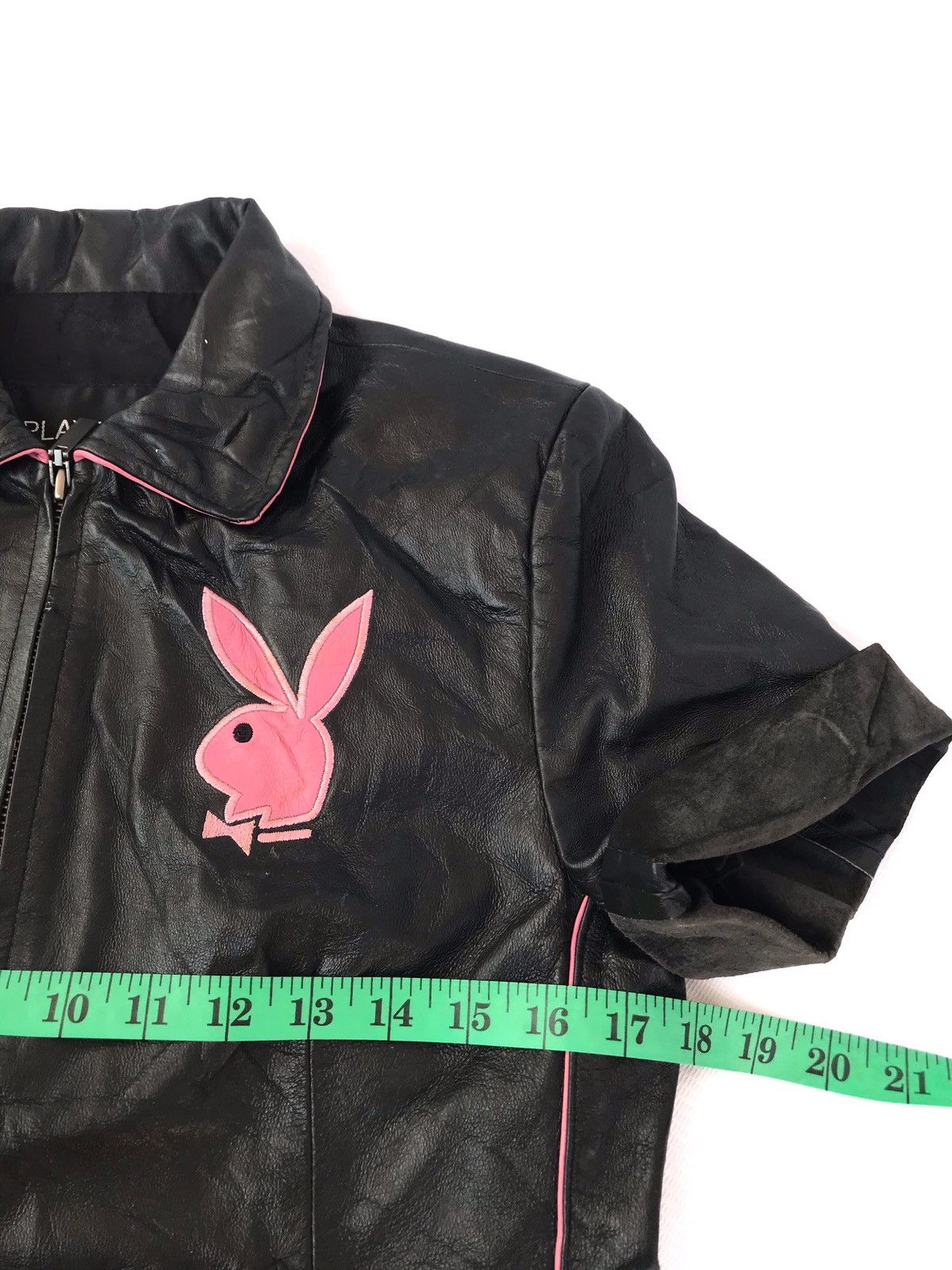 Genuine Leather × Playboy × Vintage VINTAGE PLAYBOY LEATHER JACKET Size US S / EU 44-46 / 1 - 10 Thumbnail