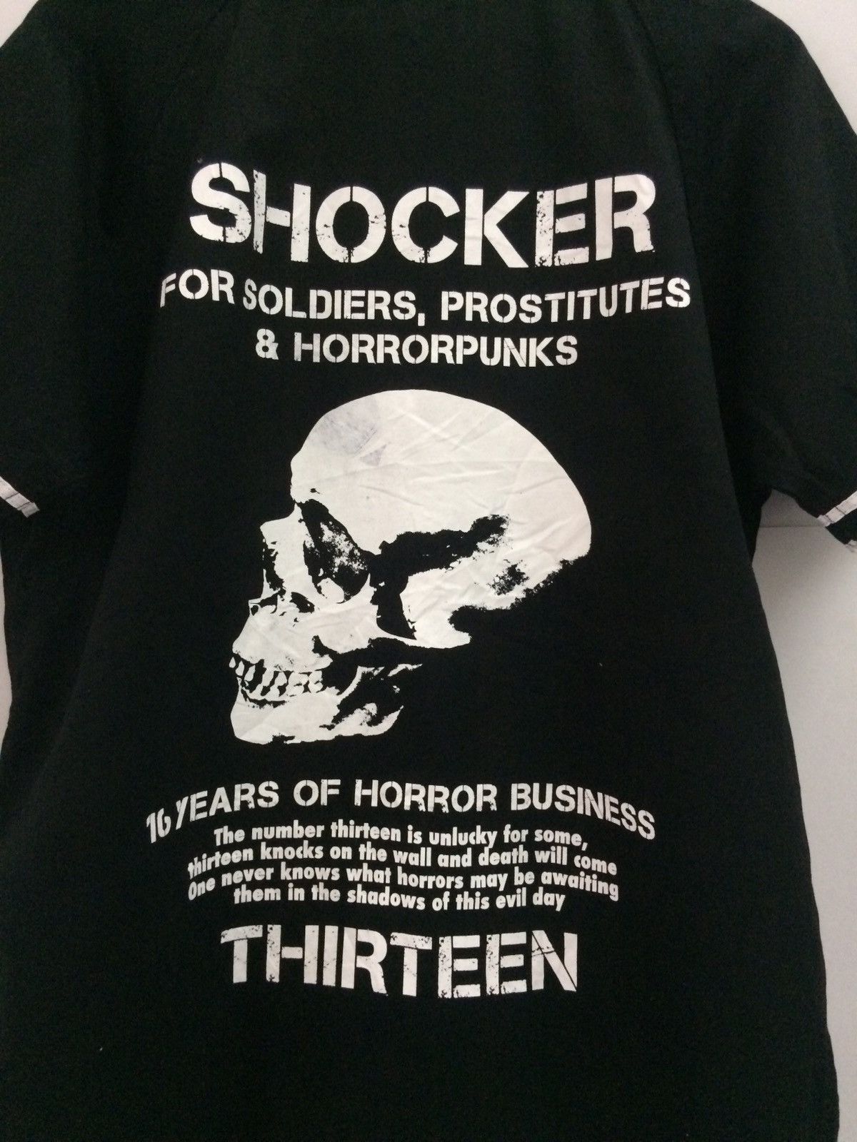 If Six Was Nine × Japanese Brand Shocker Punk japan design baseball bottom up Tshirt Size US L / EU 52-54 / 3 - 2 Thumbnail