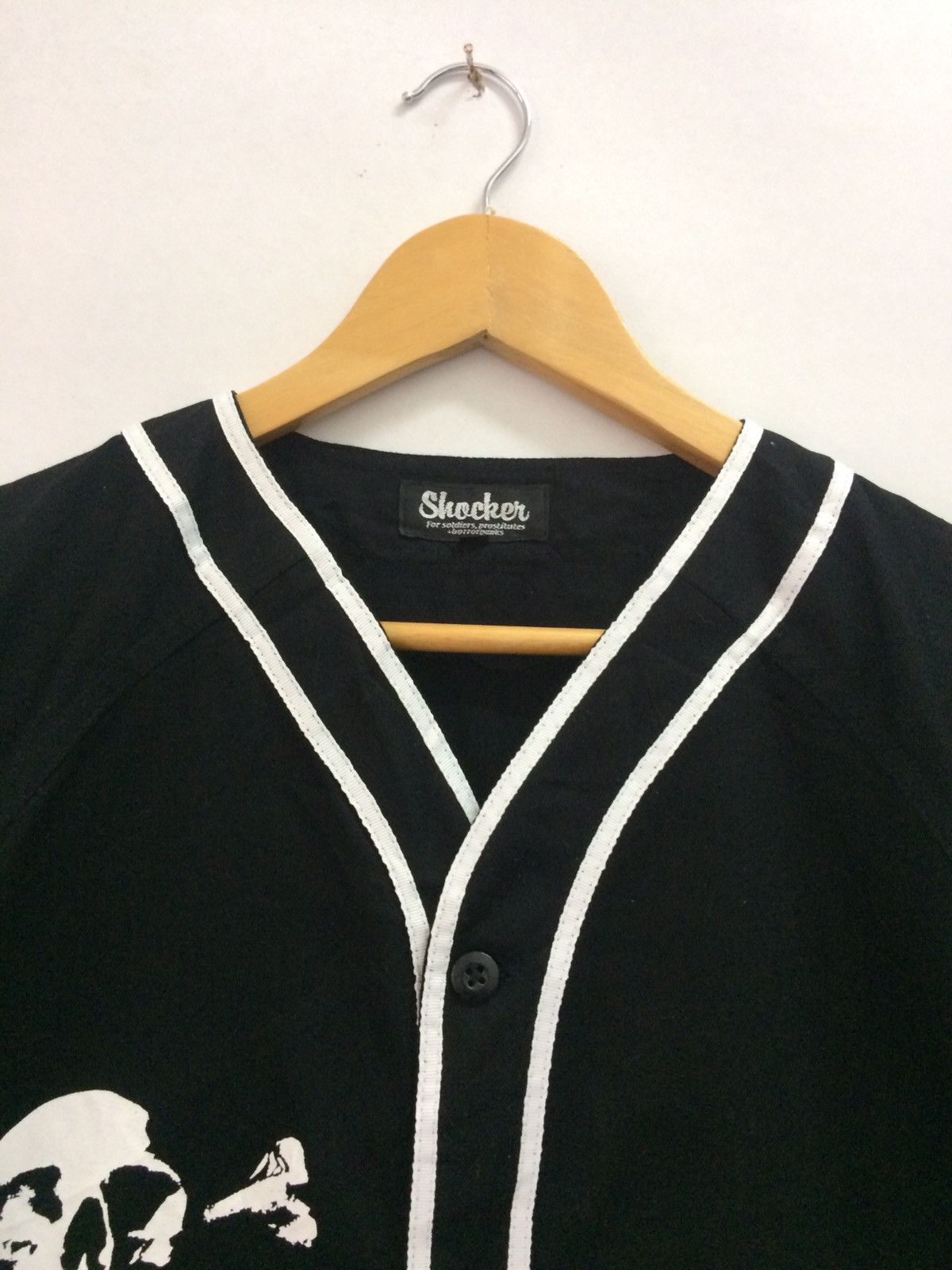 If Six Was Nine × Japanese Brand Shocker Punk japan design baseball bottom up Tshirt Size US L / EU 52-54 / 3 - 4 Thumbnail