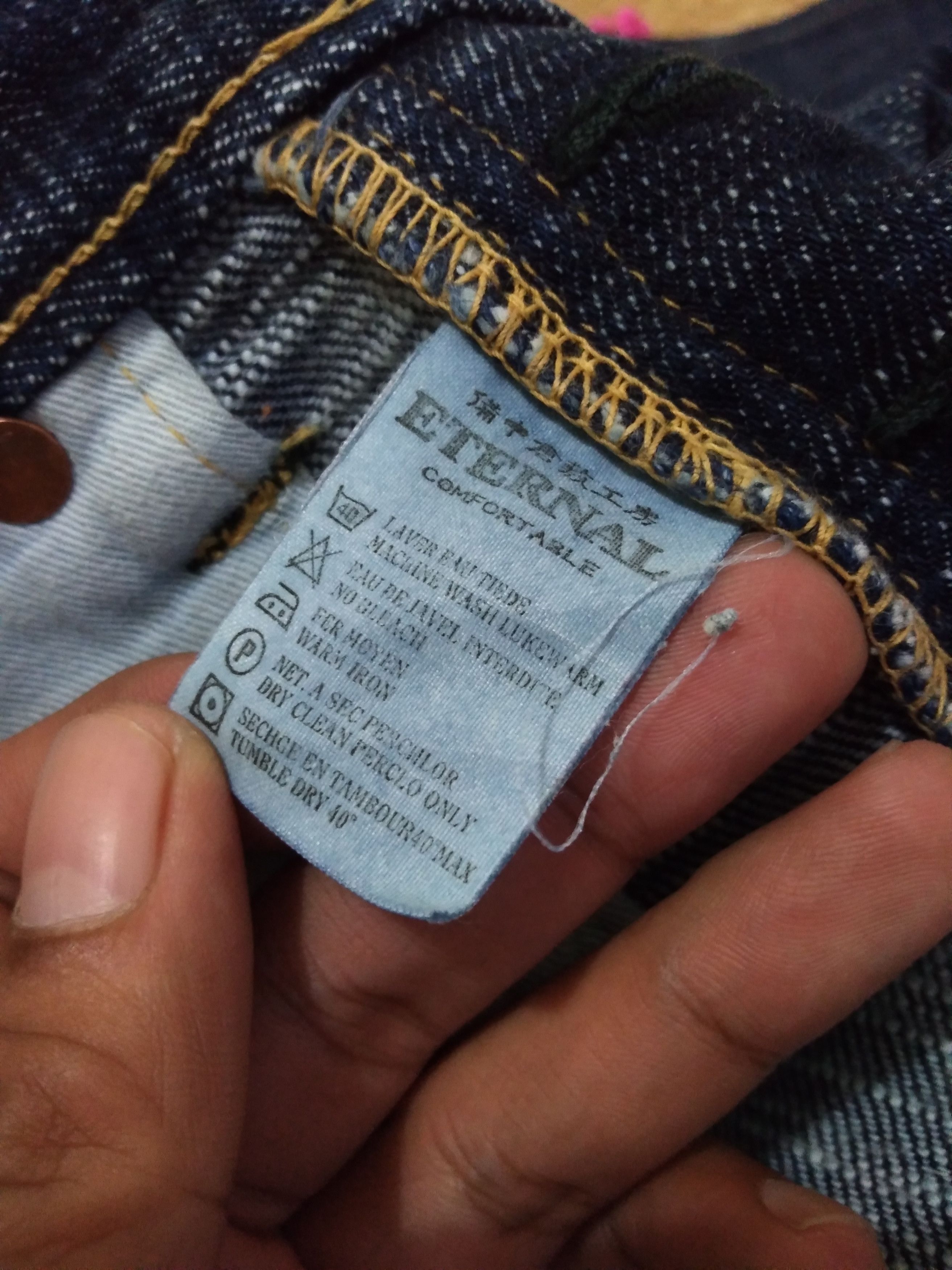 Denime ETERNAL Slub yarn Denim Pants Size US 32 / EU 48 - 3 Thumbnail