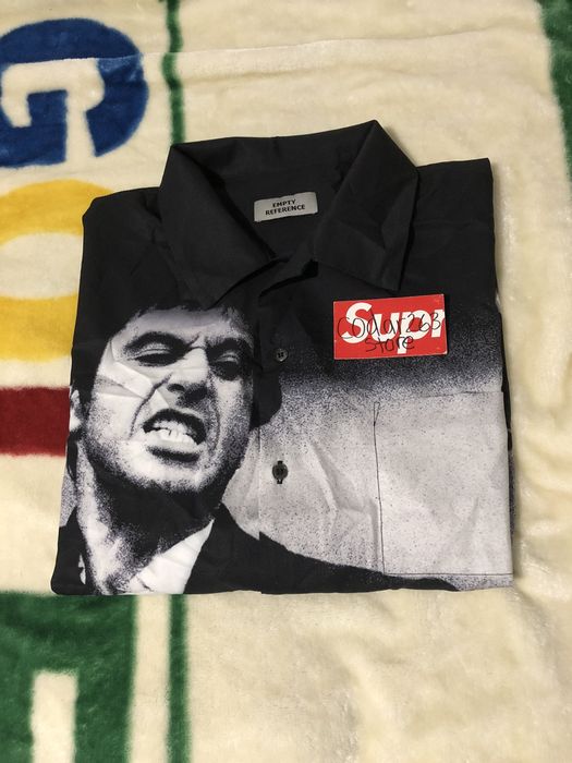 Other Empty Reference Shooting Tony Montana Button-Up Shirt | Grailed
