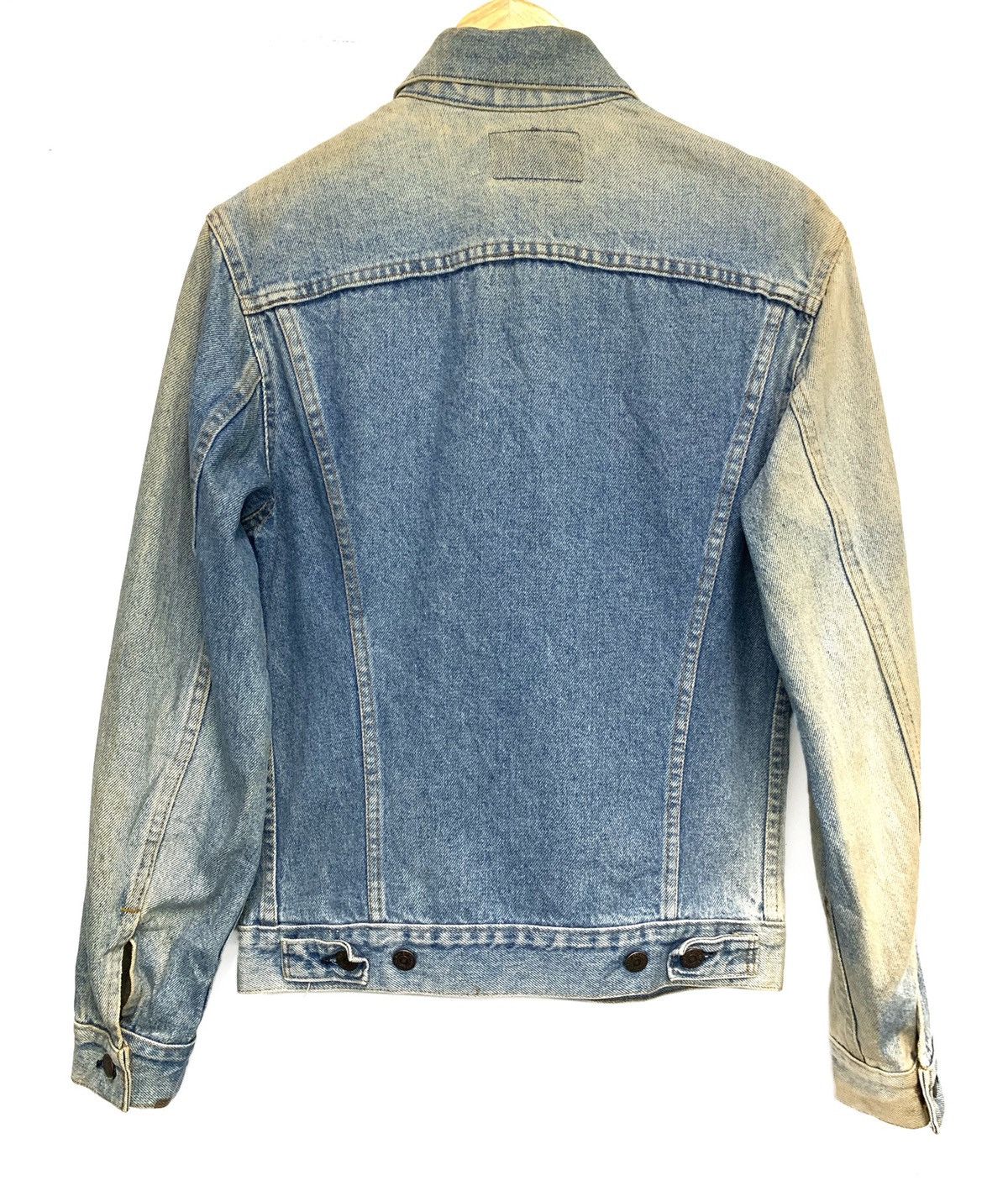 If Six Was Nine × Levi's Vintage Clothing Levi's Trucker Distressed Denim Work Jacket Size US S / EU 44-46 / 1 - 4 Thumbnail