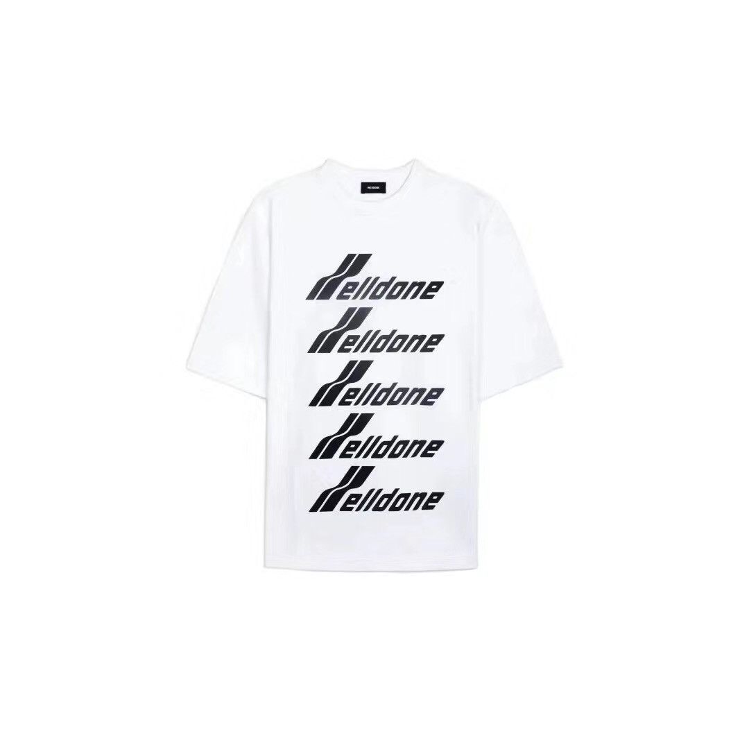 WE11DONE WE11DONE Logo Print Oversized T-shirt in White | Grailed