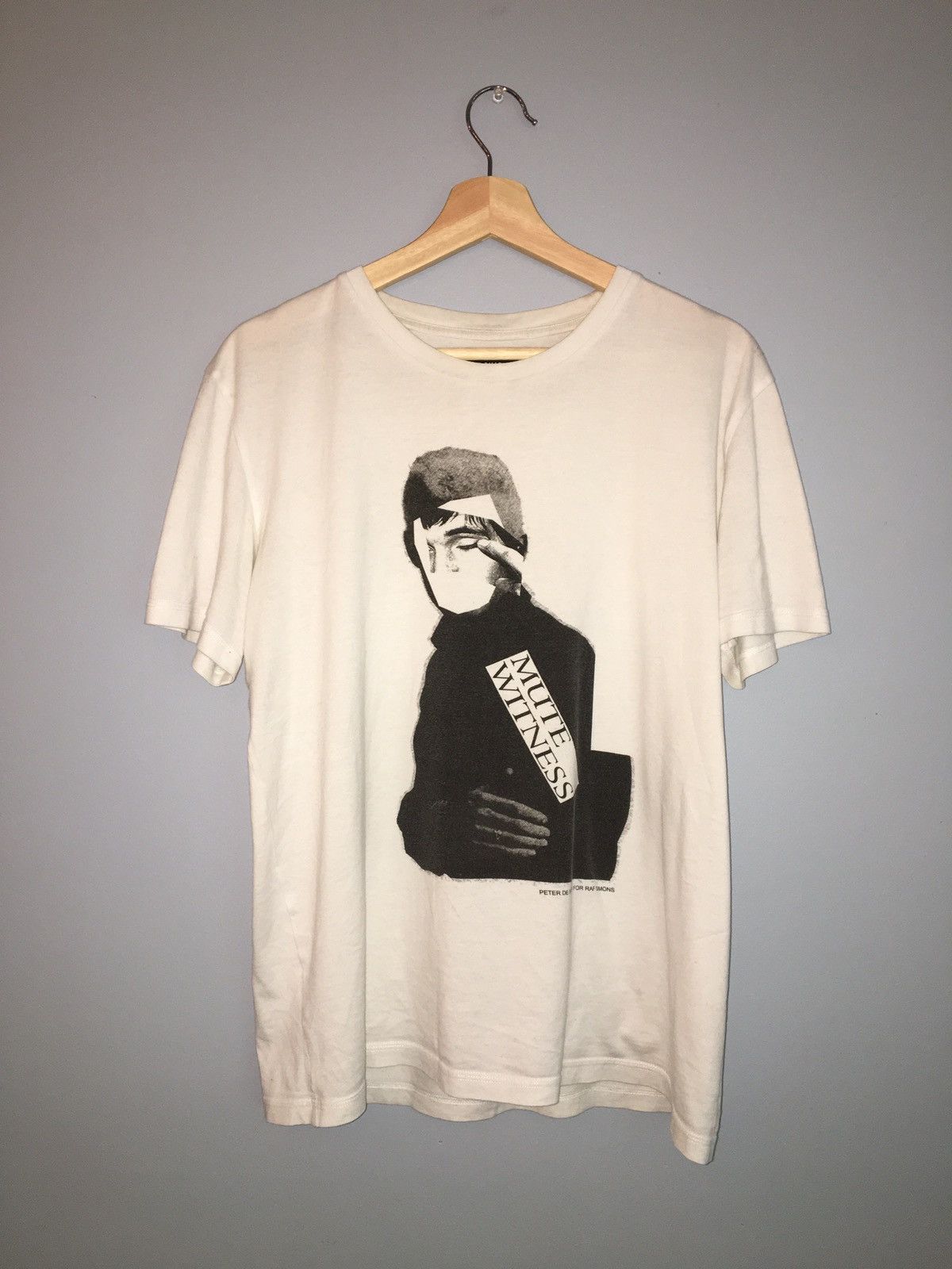 Raf Simons Aw09 Raf Simons X Peter De Potter Mute witness Tee 