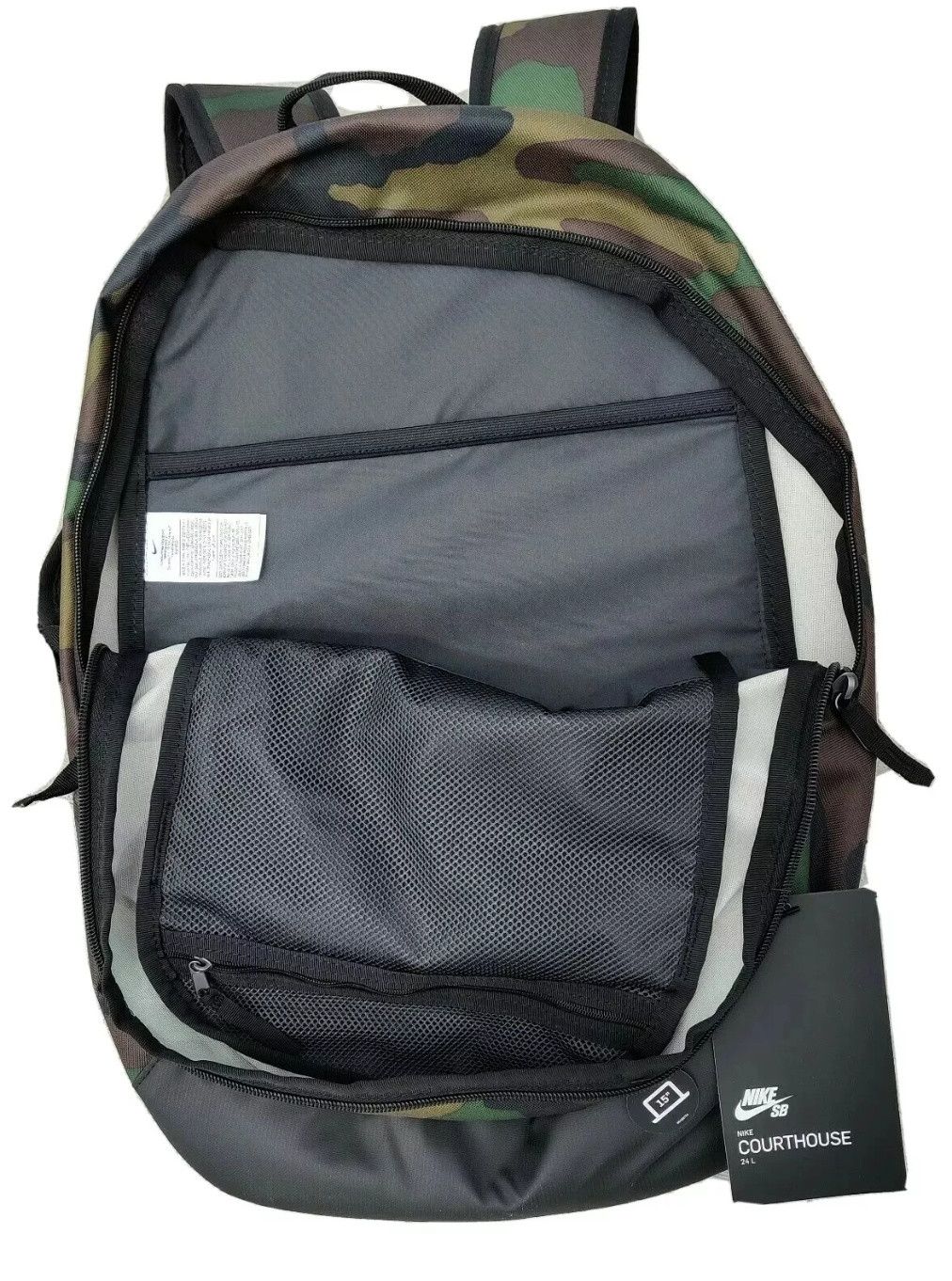Nike NEW Nike SB Courthouse Backpack Camo Black BA5438 223 Grailed