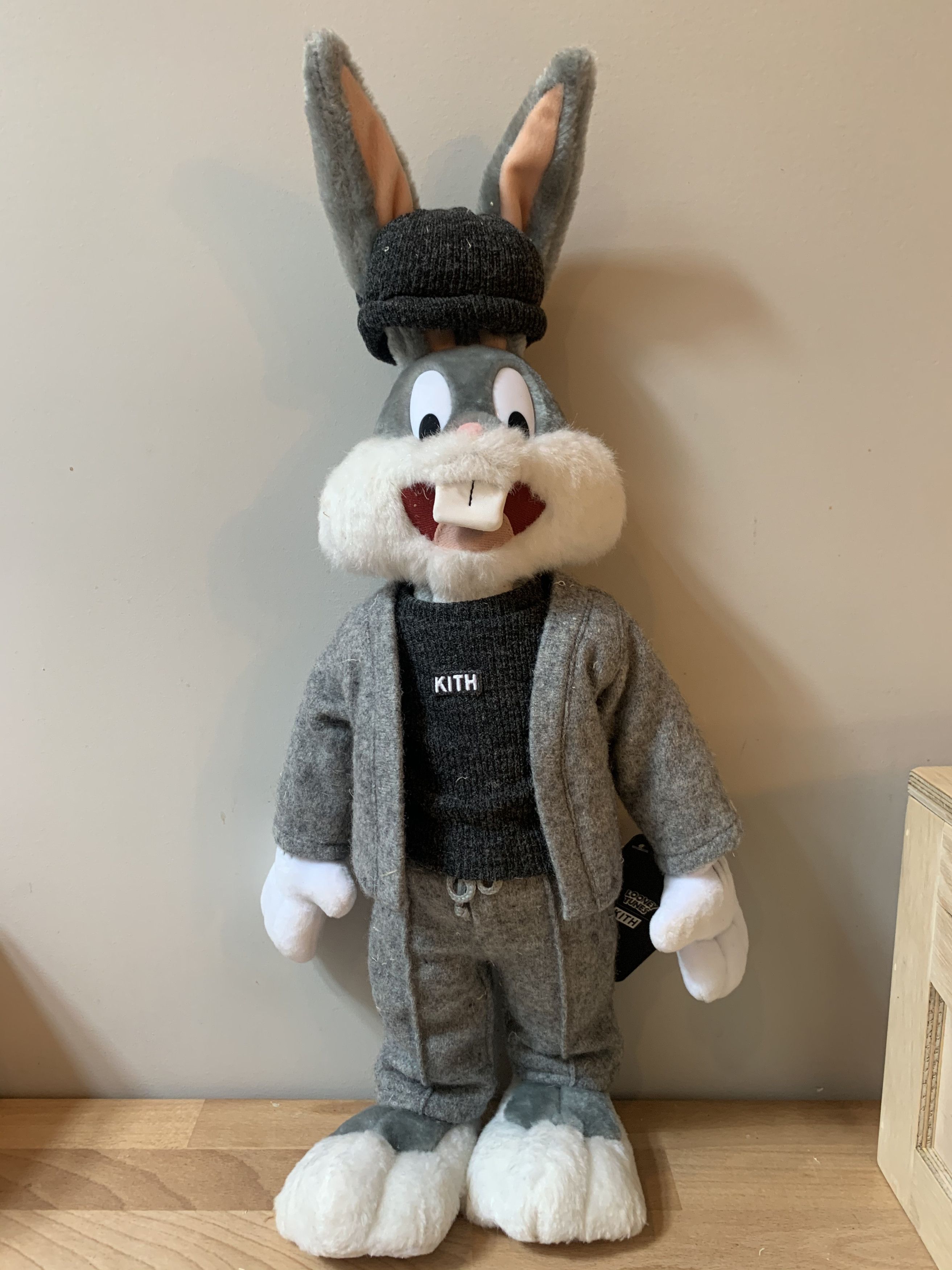 Kith KITH x Looney Tunes Bugs Bunny Plush Toy F&F Packaging | Grailed