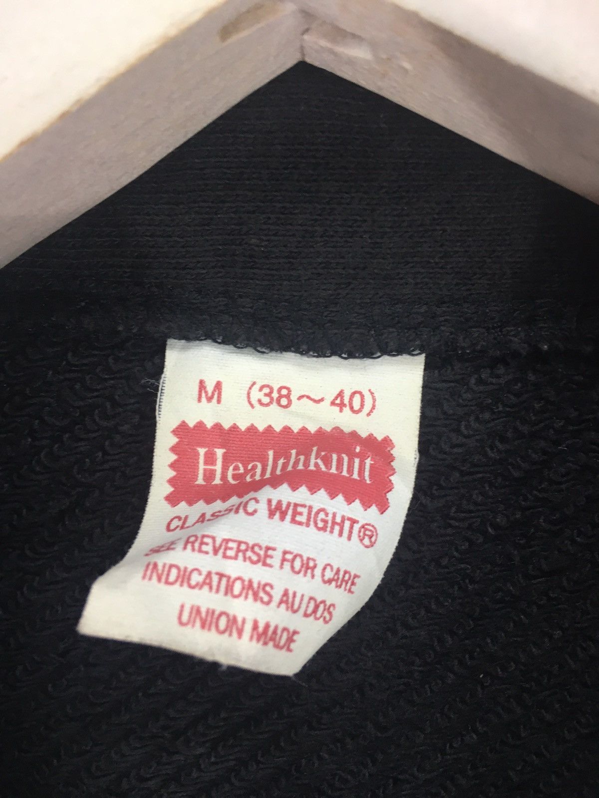 Other Healthknit navy style shawl collar buttons up sweatshirt Size US M / EU 48-50 / 2 - 5 Thumbnail
