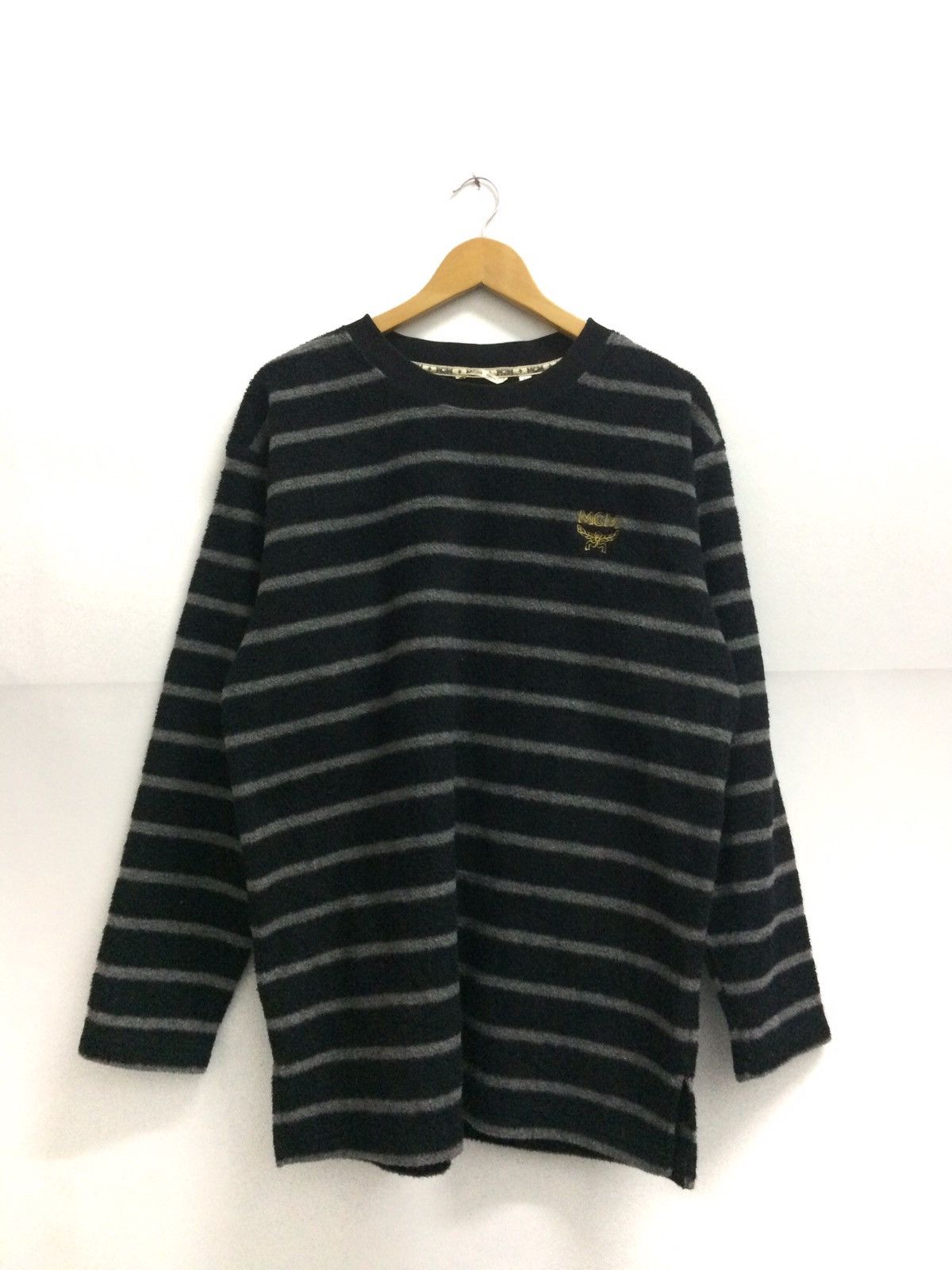 MCM VINTAGE MCM STRIPED LONG SLEEVE T SHIRT Size US L / EU 52-54 / 3 - 4 Thumbnail