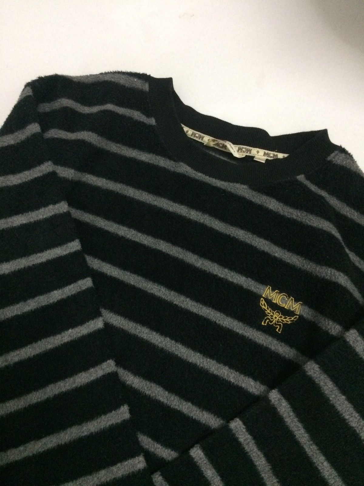 MCM VINTAGE MCM STRIPED LONG SLEEVE T SHIRT Size US L / EU 52-54 / 3 - 8 Thumbnail
