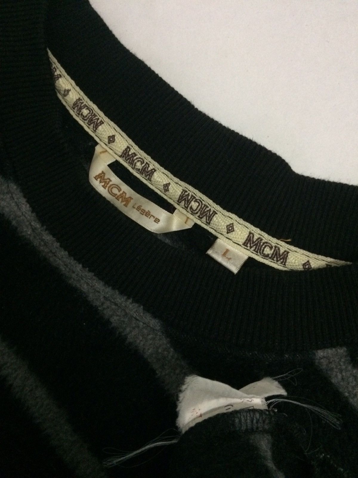 MCM VINTAGE MCM STRIPED LONG SLEEVE T SHIRT Size US L / EU 52-54 / 3 - 9 Thumbnail