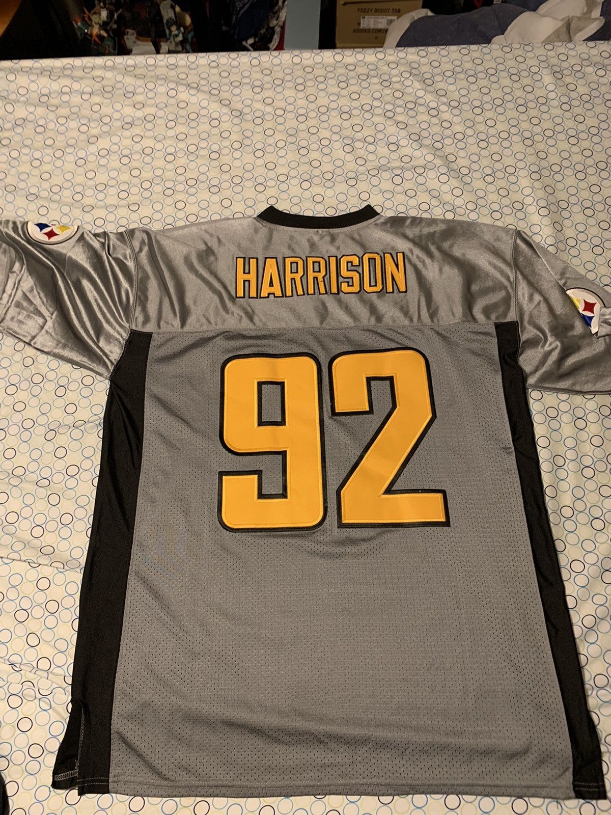 Reebok Reebok Pittsburgh Steelers James Harrison Jersey Size US XXL / EU 58 / 5 - 2 Thumbnail