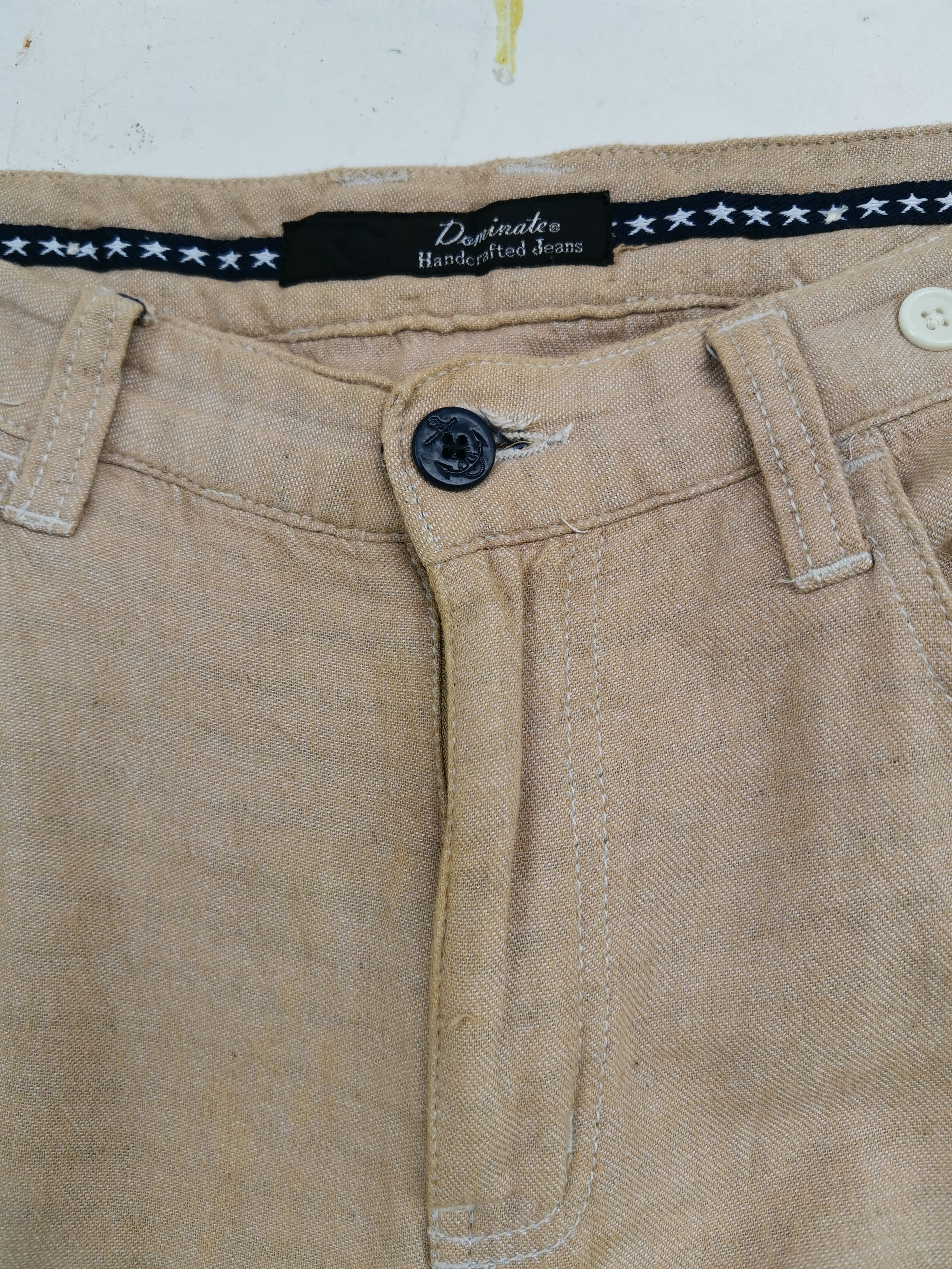Designer × Vintage Rare Dominate Handcrafted Jeans pant Size US 34 / EU 50 - 10 Thumbnail