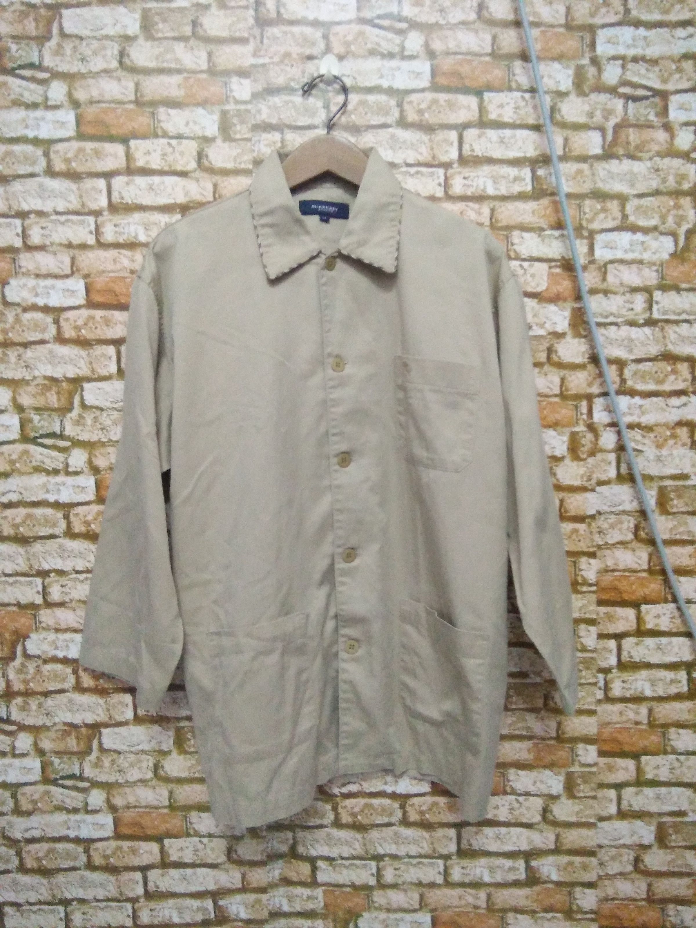 BURBERRY LIGHT JACKET SHIRT BUTTON NOVA CHECK (A518)