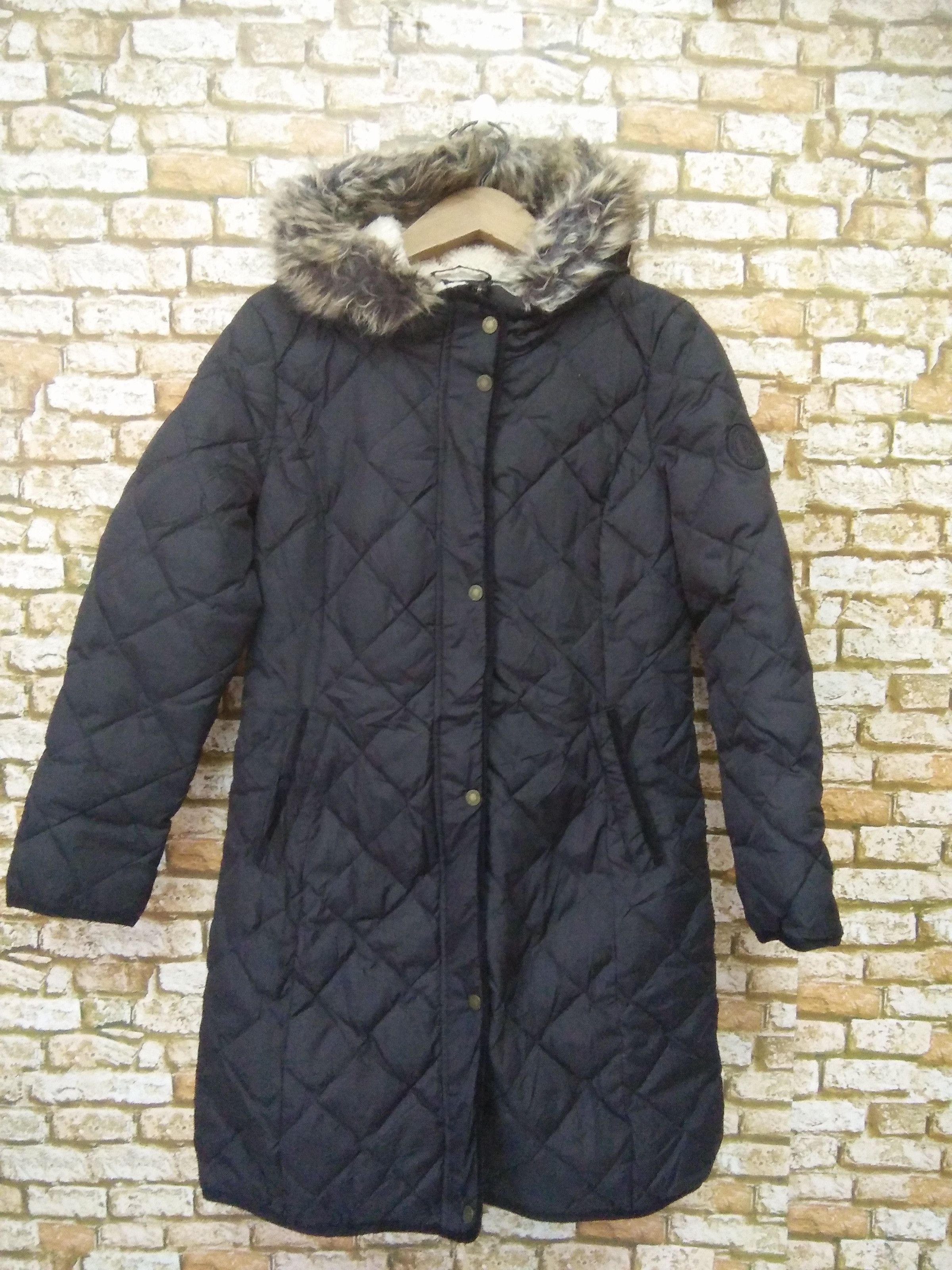 Polo Ralph Lauren POLO RALPH LAUREN LONG JACKET FUR HOODIE (A25) Size XS / US 0-2 / IT 36-38 - 1 Thumbnail
