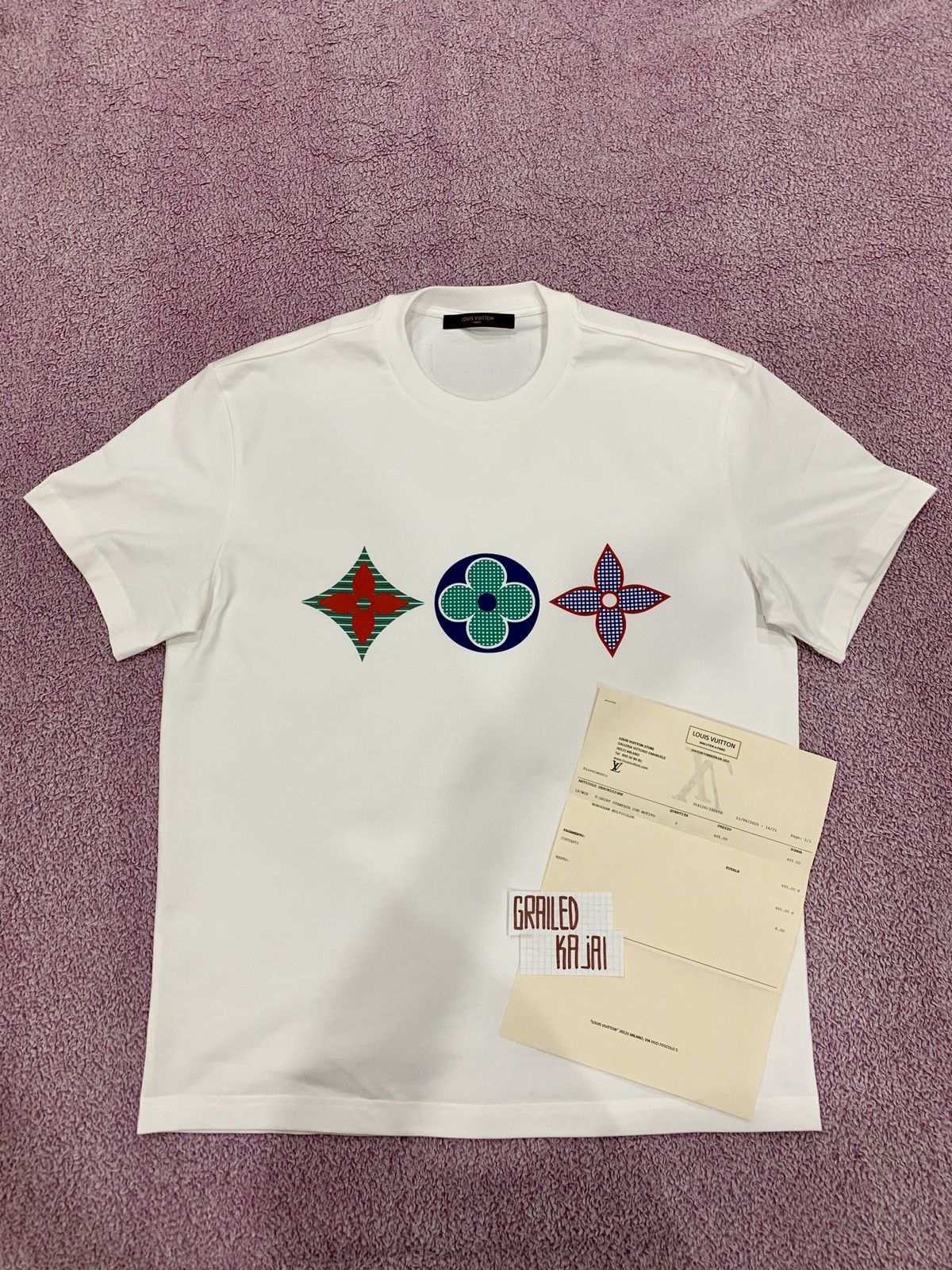 Louis Vuitton Louis Vuitton Coloured Multicolor Monogram T-shirt 
