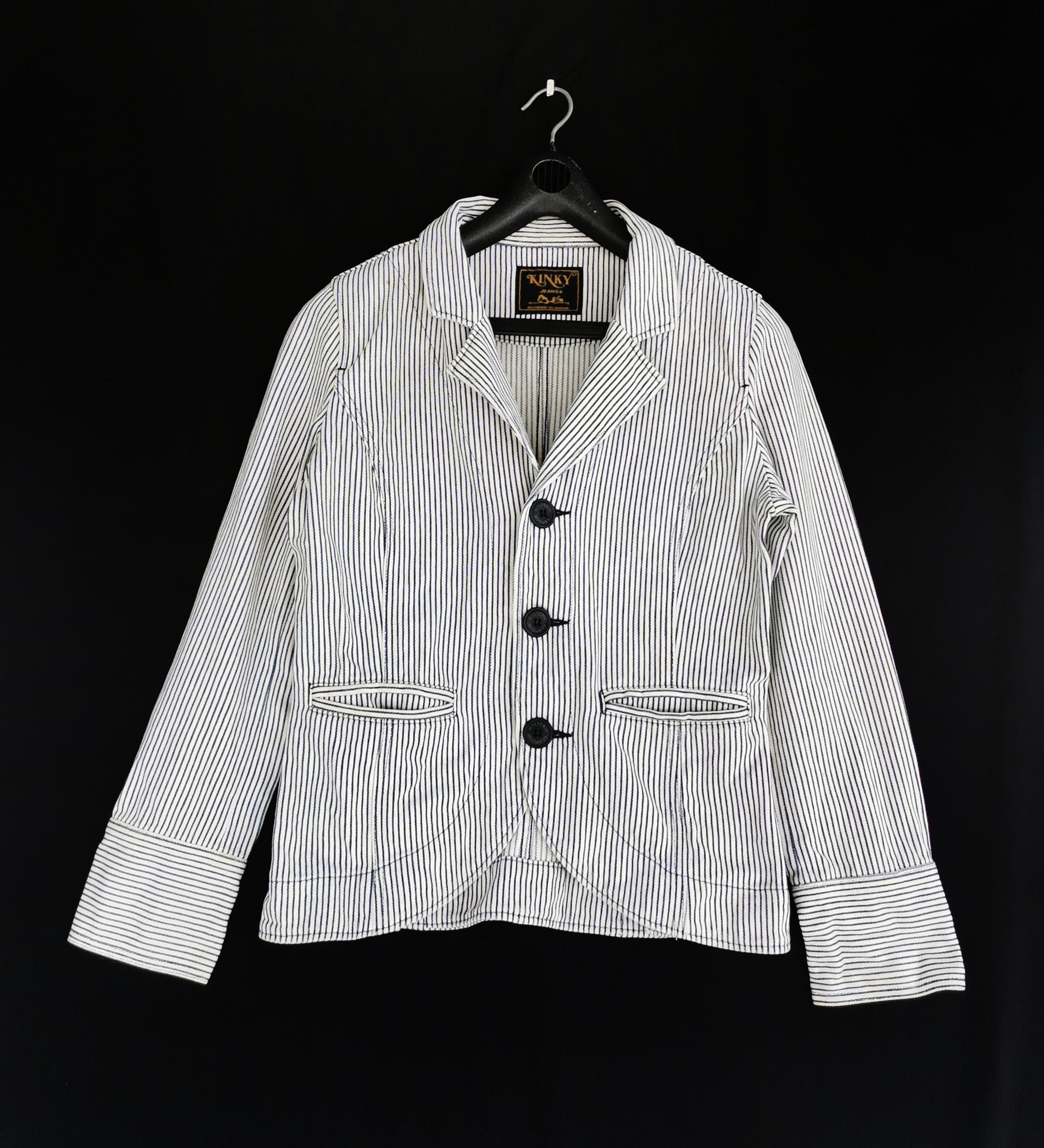 Hysteric Glamour × Japanese Brand 🔥Histeric Glamour Kinky Hickory Jacket🔥 Size M / US 6-8 / IT 42-44 - 1 Thumbnail