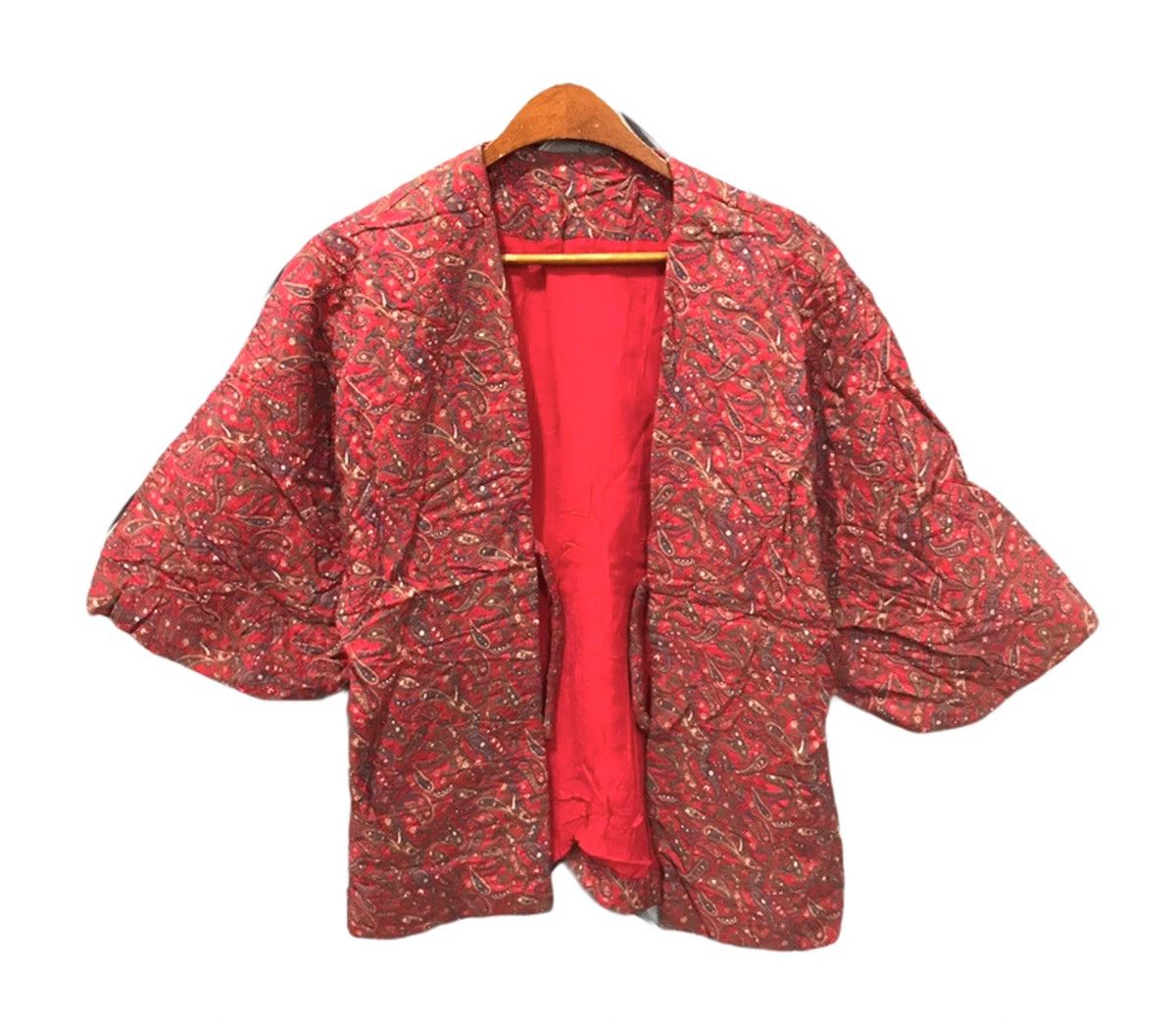 Japanese Brand Vintage narogi kimono paisley monogram pattern | Grailed