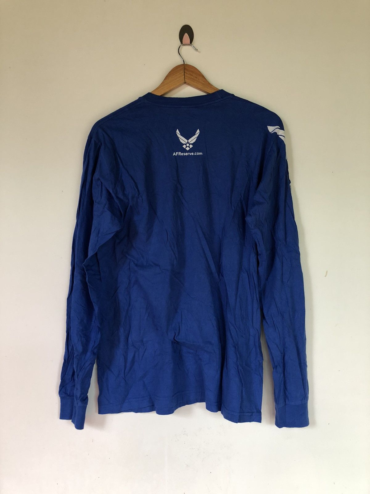 Vintage Vintage Air Force reserve blue shirts Size US L / EU 52-54 / 3 - 2 Thumbnail